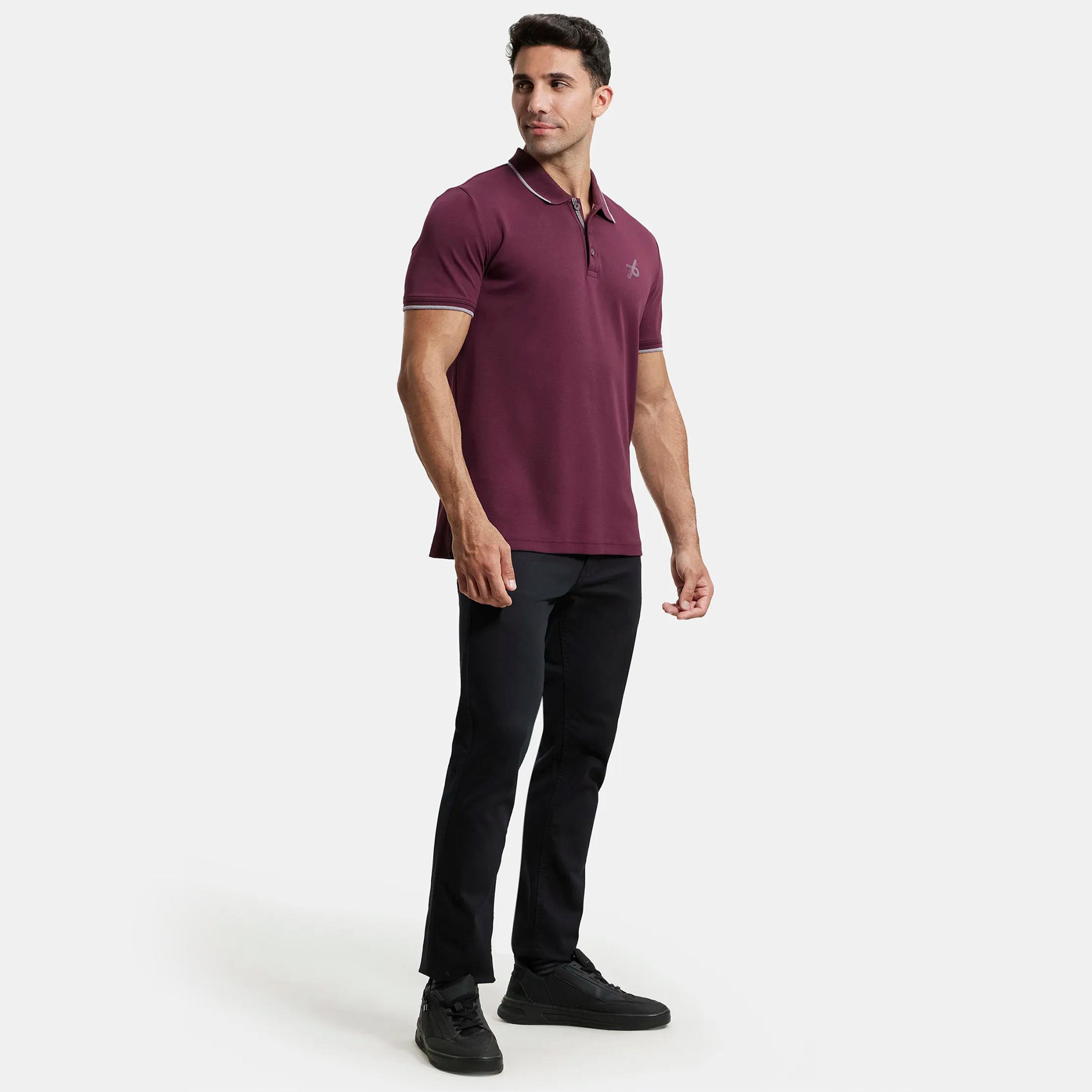 جوكي- تي شيرت بولو رجالي رياضي 24×7-men-clothing-tshirtsandpolos-polos-image-54