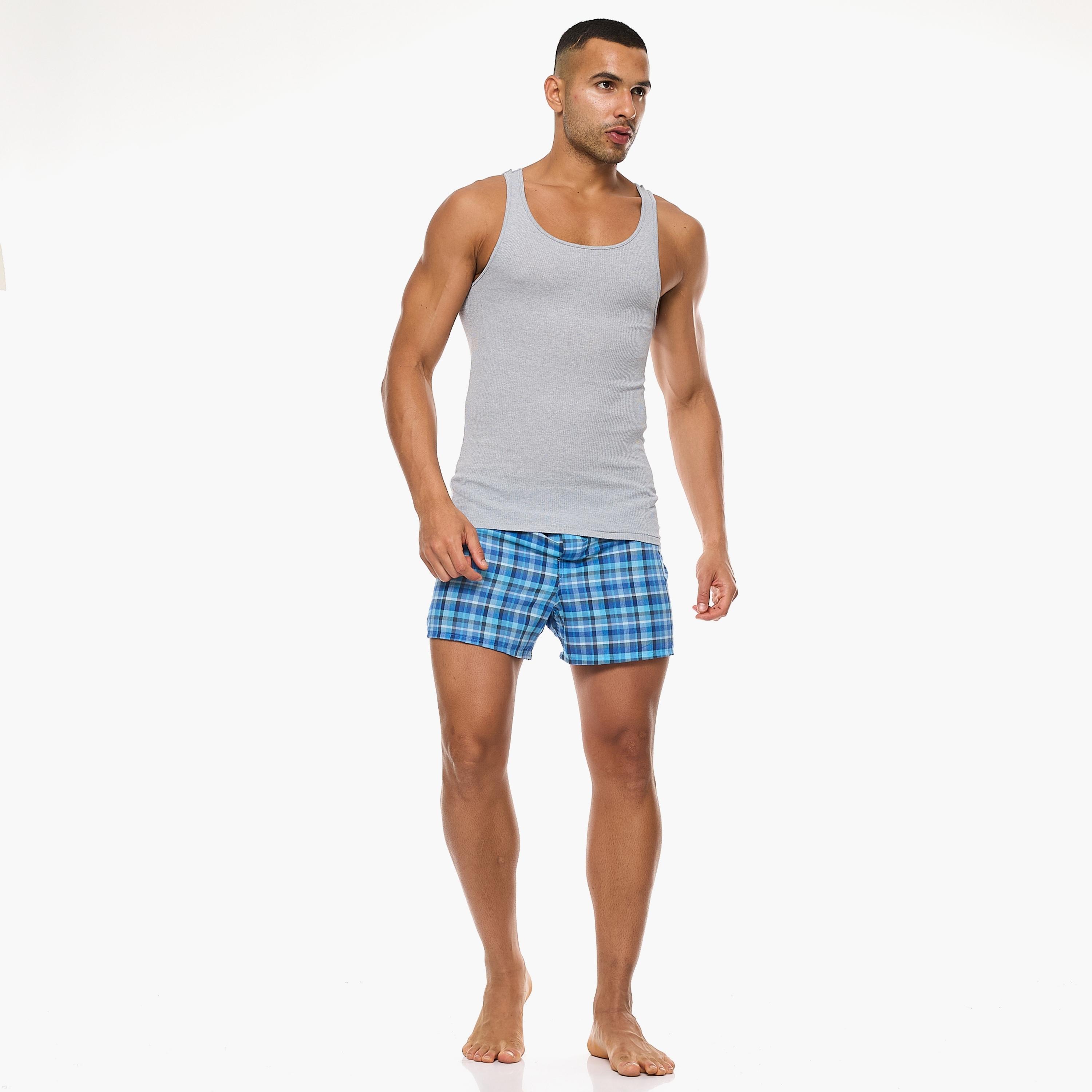 Hanes Assorted Pack of 2 Plain Men's Vest-men-clothing-innerwear-vests-image-4