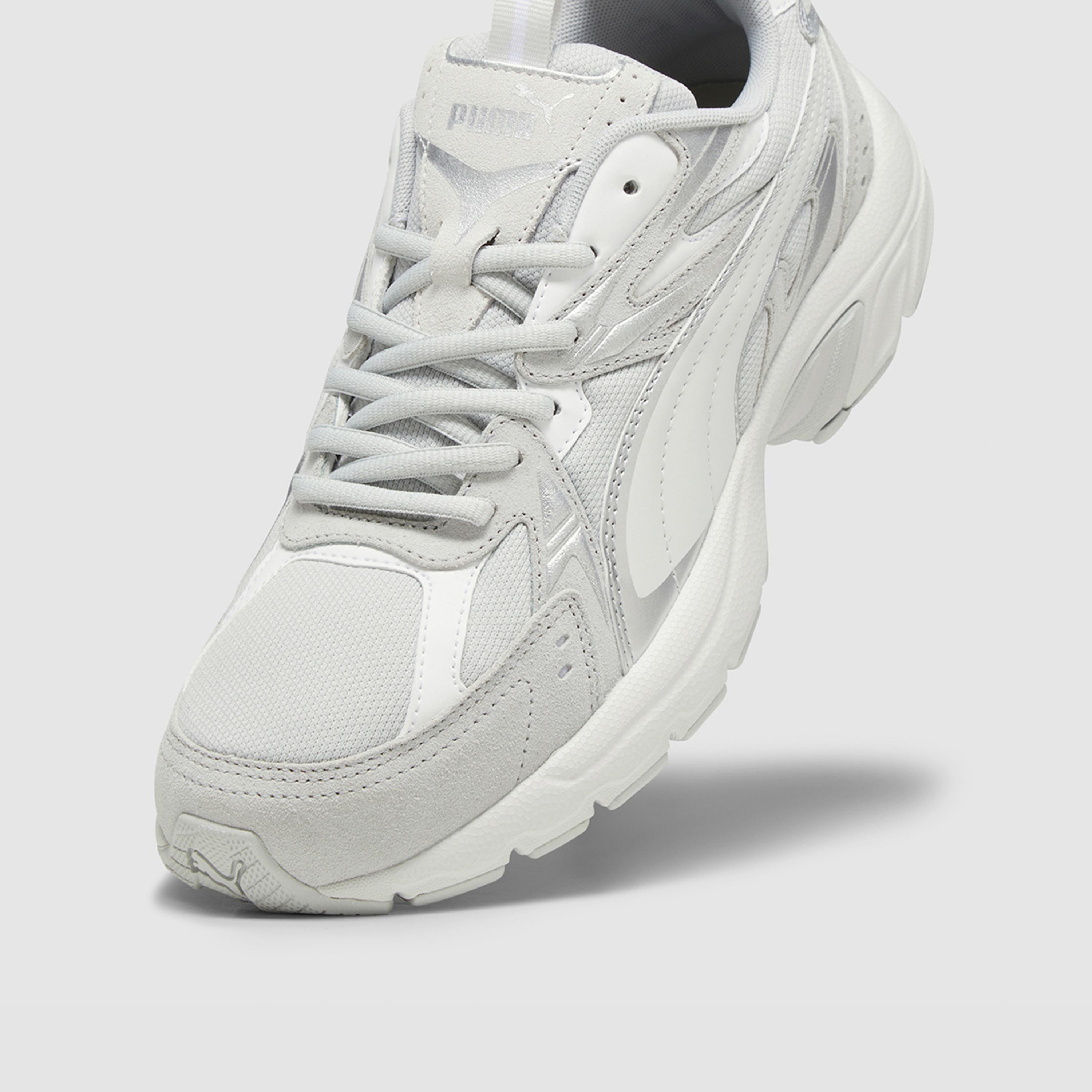 Puma Milenio Tech Suede Lace-Up Low Ankle Sneakers-sports-men-shoes-image-7