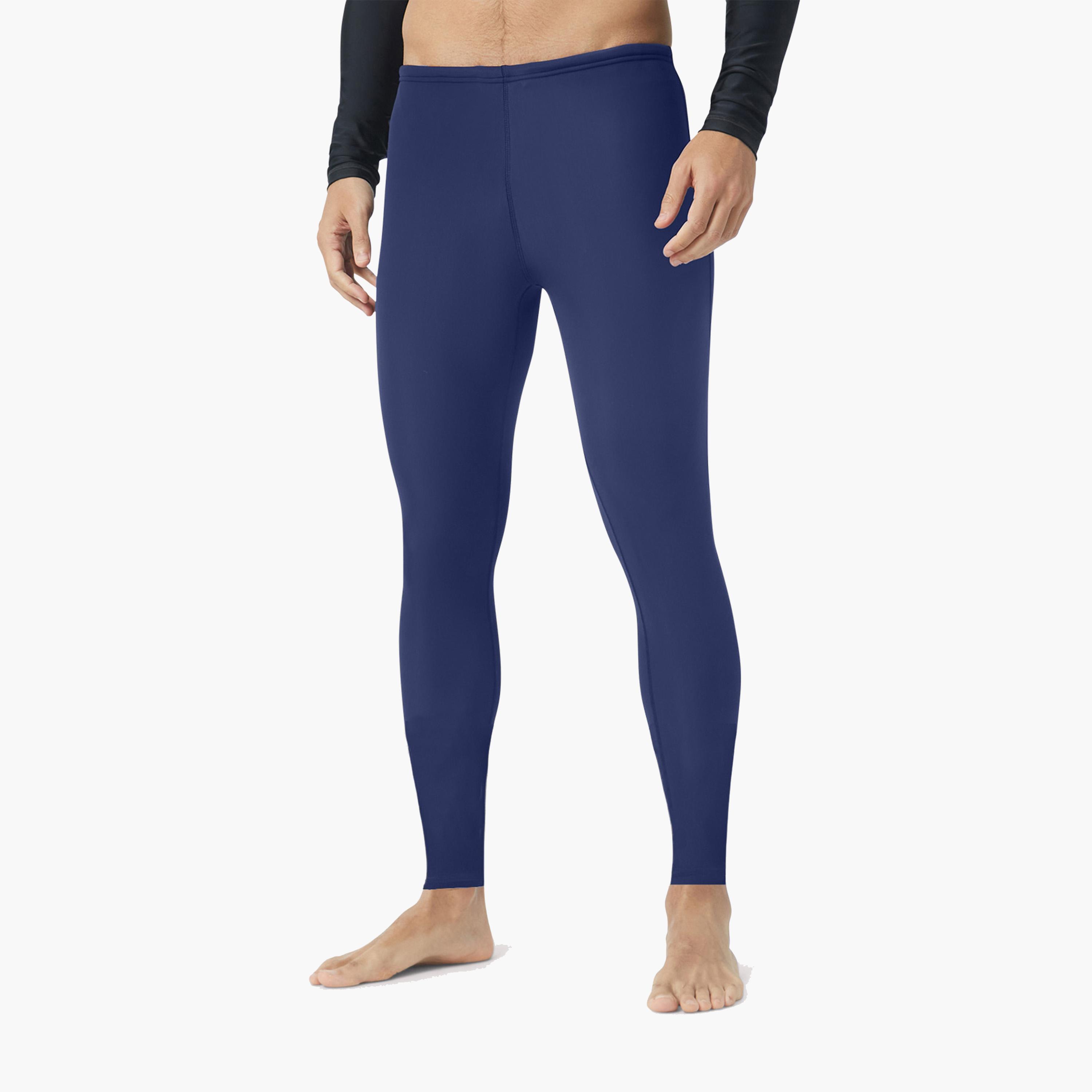 COEGA Mens Leggings Full Length - Navy-sports-gear-swimming-men-image-1