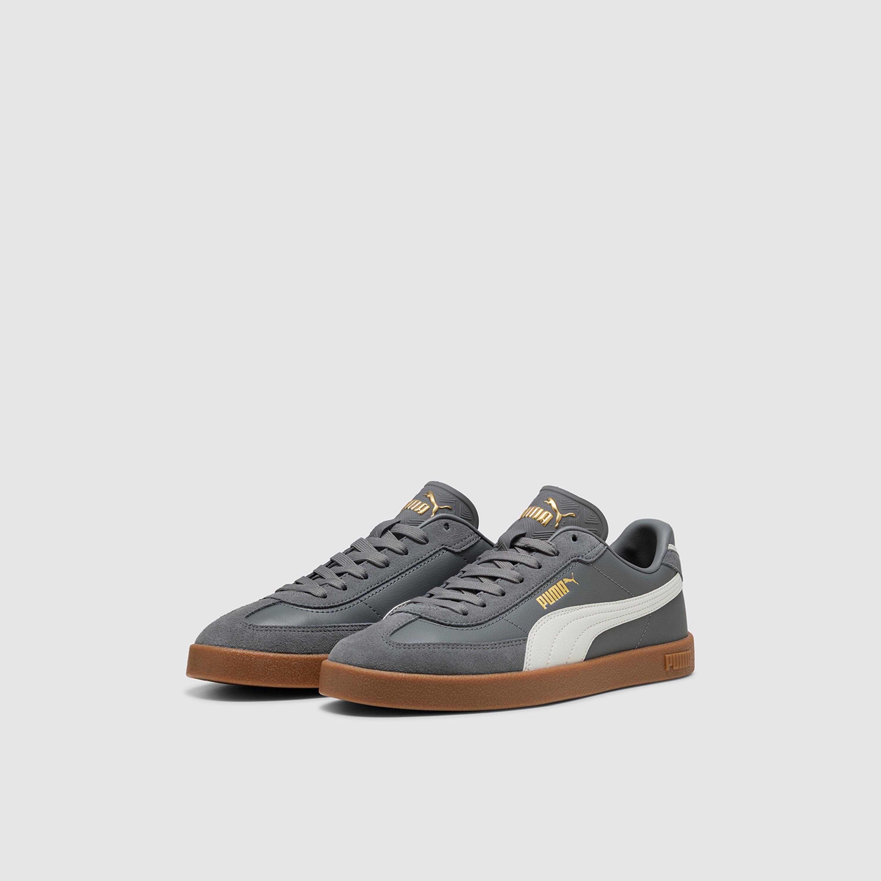 Puma Club II Era Lace-Up Low Ankle Sneakers-sports-men-shoes-image-1
