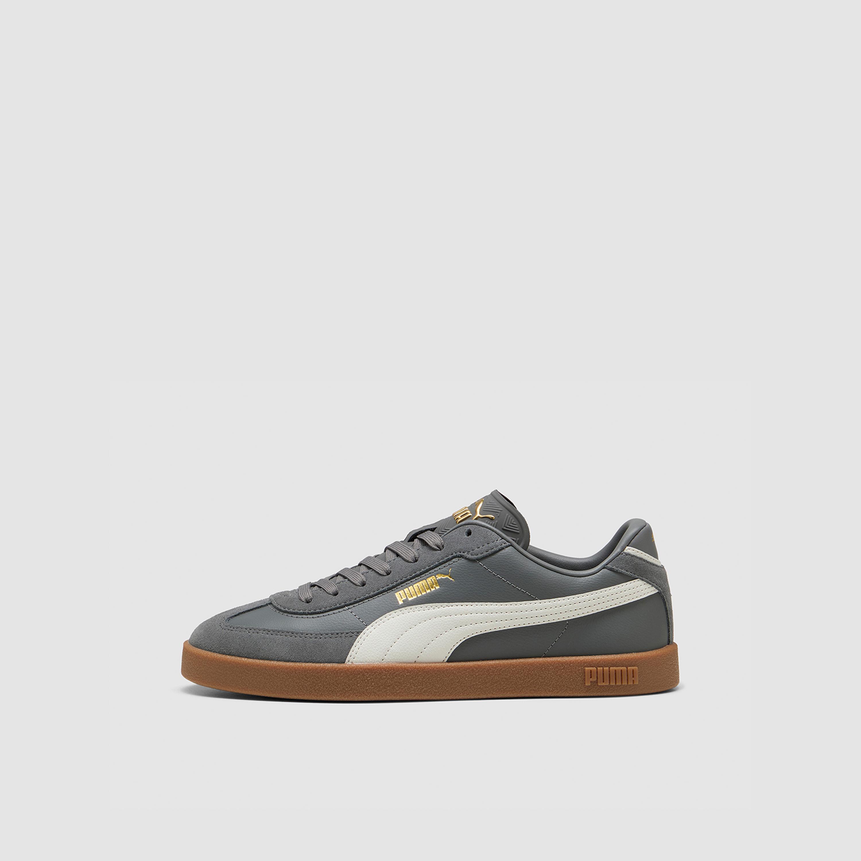 Puma Club II Era Lace-Up Low Ankle Sneakers-sports-men-shoes-image-3