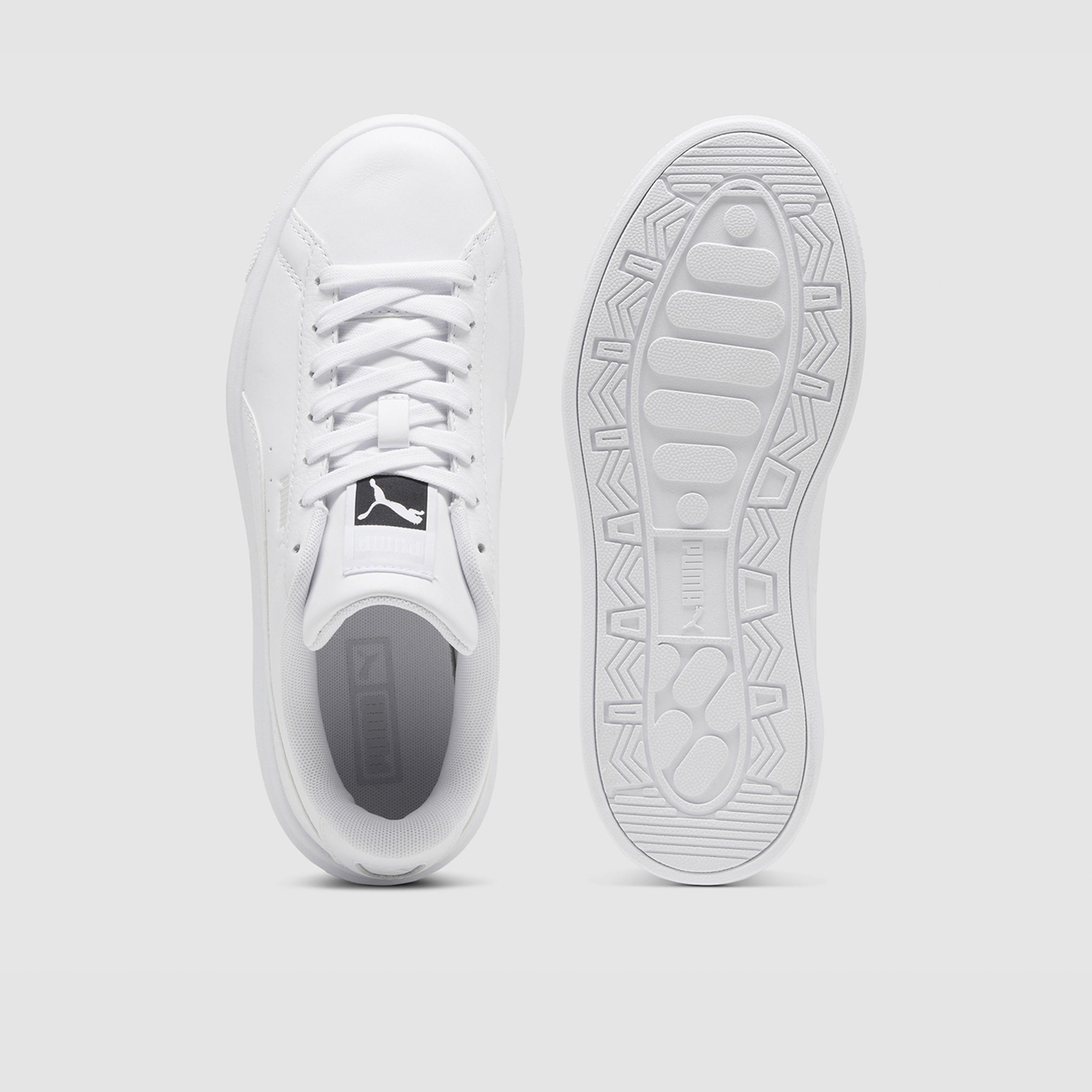 Puma Womens Lajla Clean Lace-Up Low Ankle Sneakers-women-shoes-sneakers-image-4