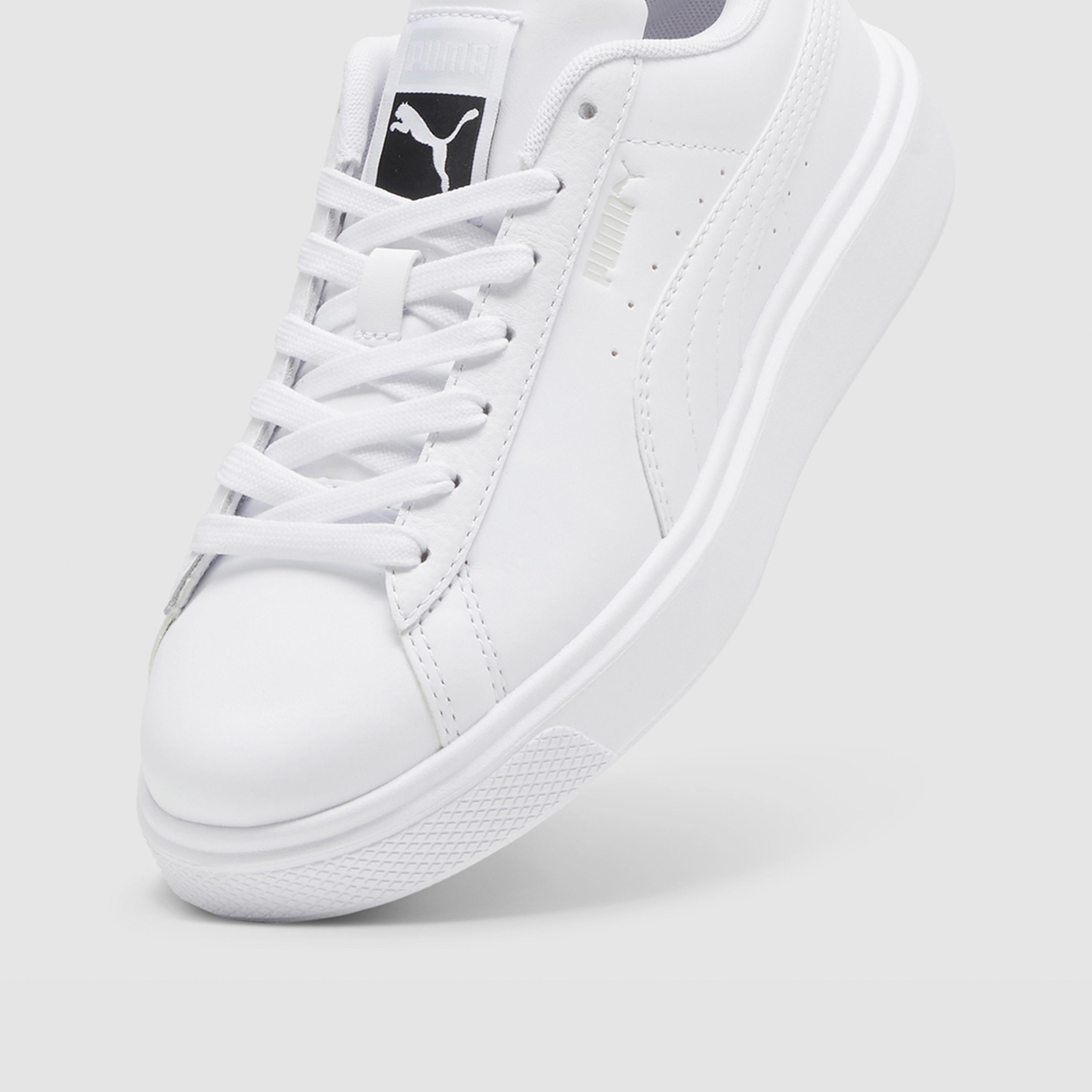 Puma Womens Lajla Clean Lace-Up Low Ankle Sneakers-women-shoes-sneakers-image-6