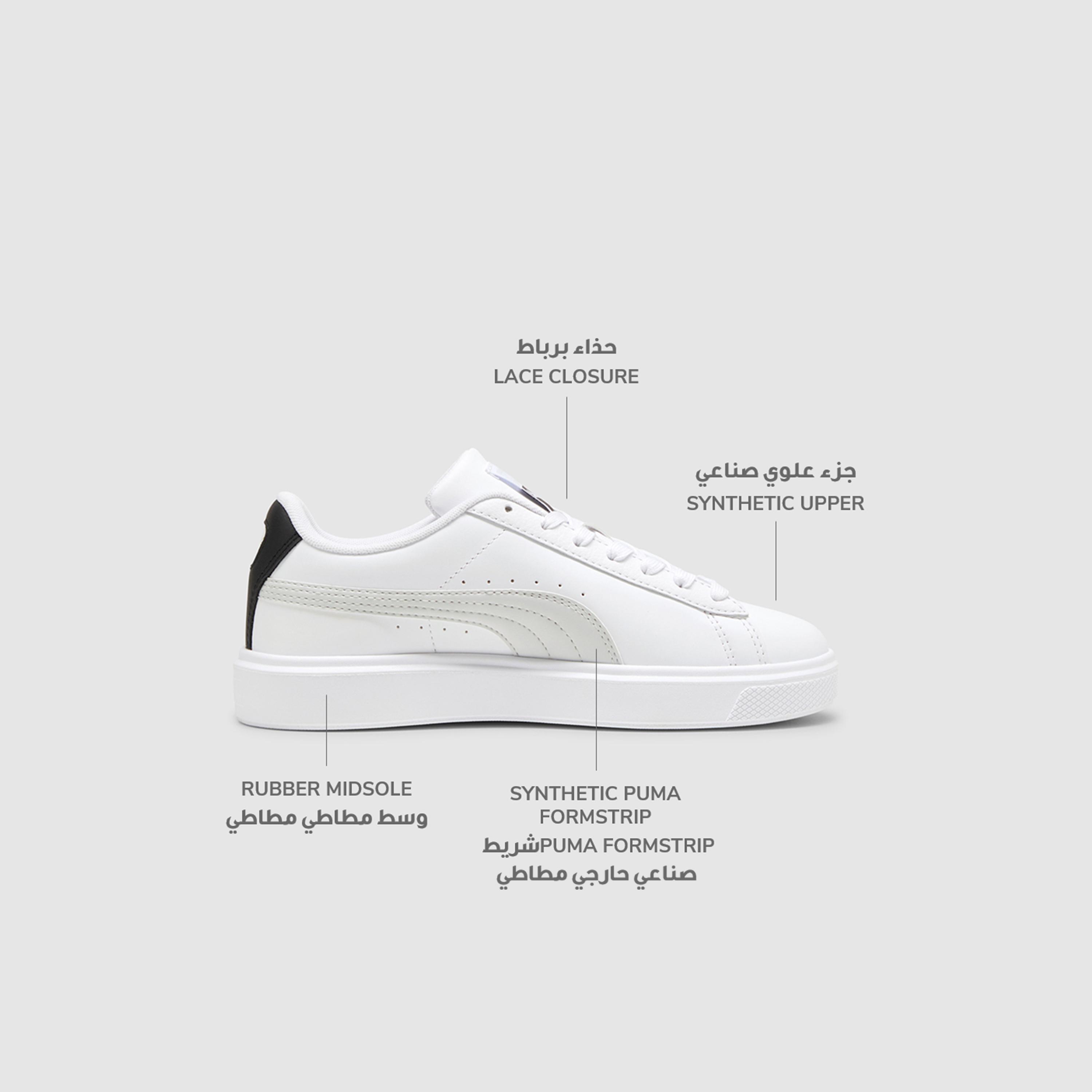 Puma Womens Lajla Clean Lace-Up Low Ankle Sneakers-women-shoes-sneakers-image-2