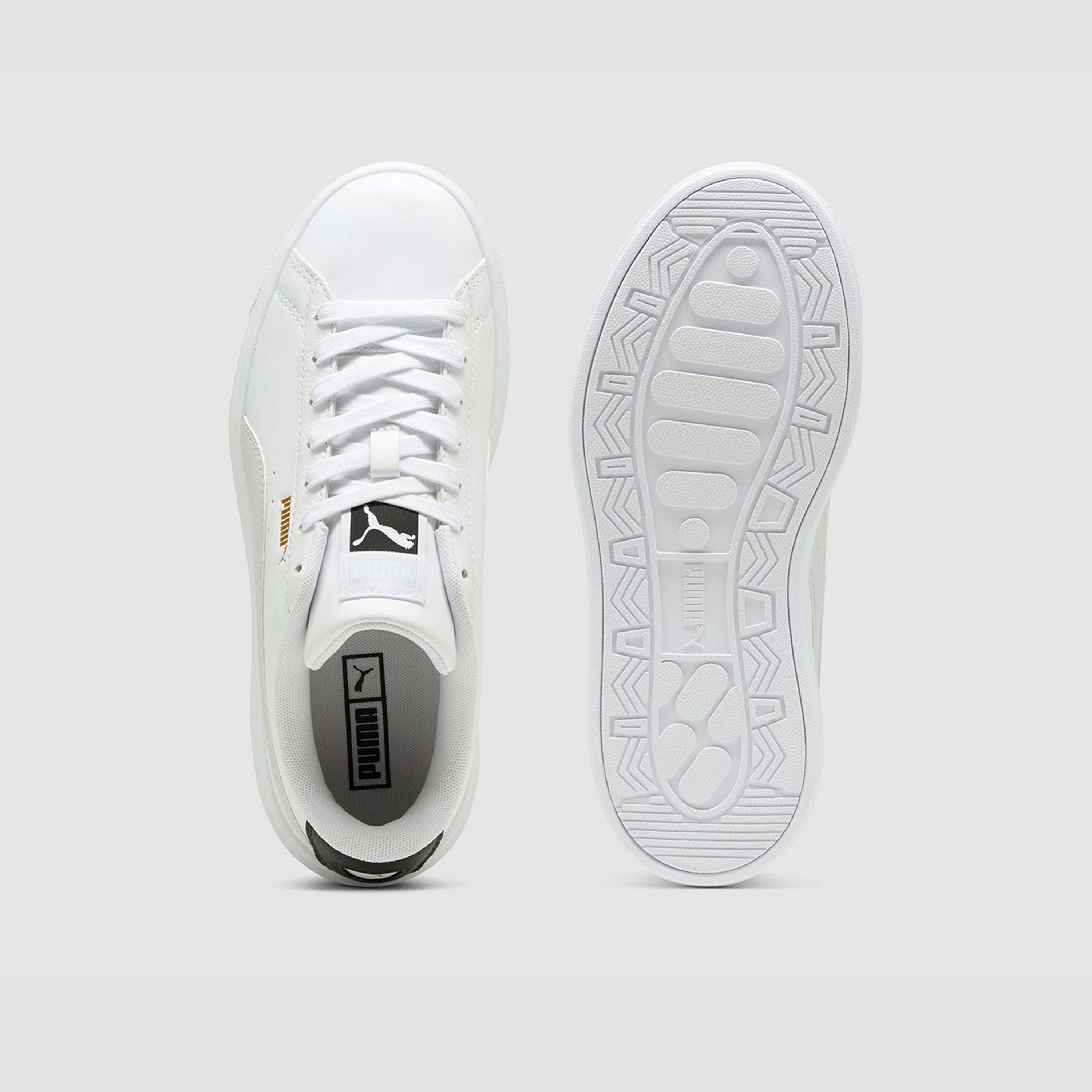 Puma Womens Lajla Clean Lace-Up Low Ankle Sneakers-women-shoes-sneakers-image-4