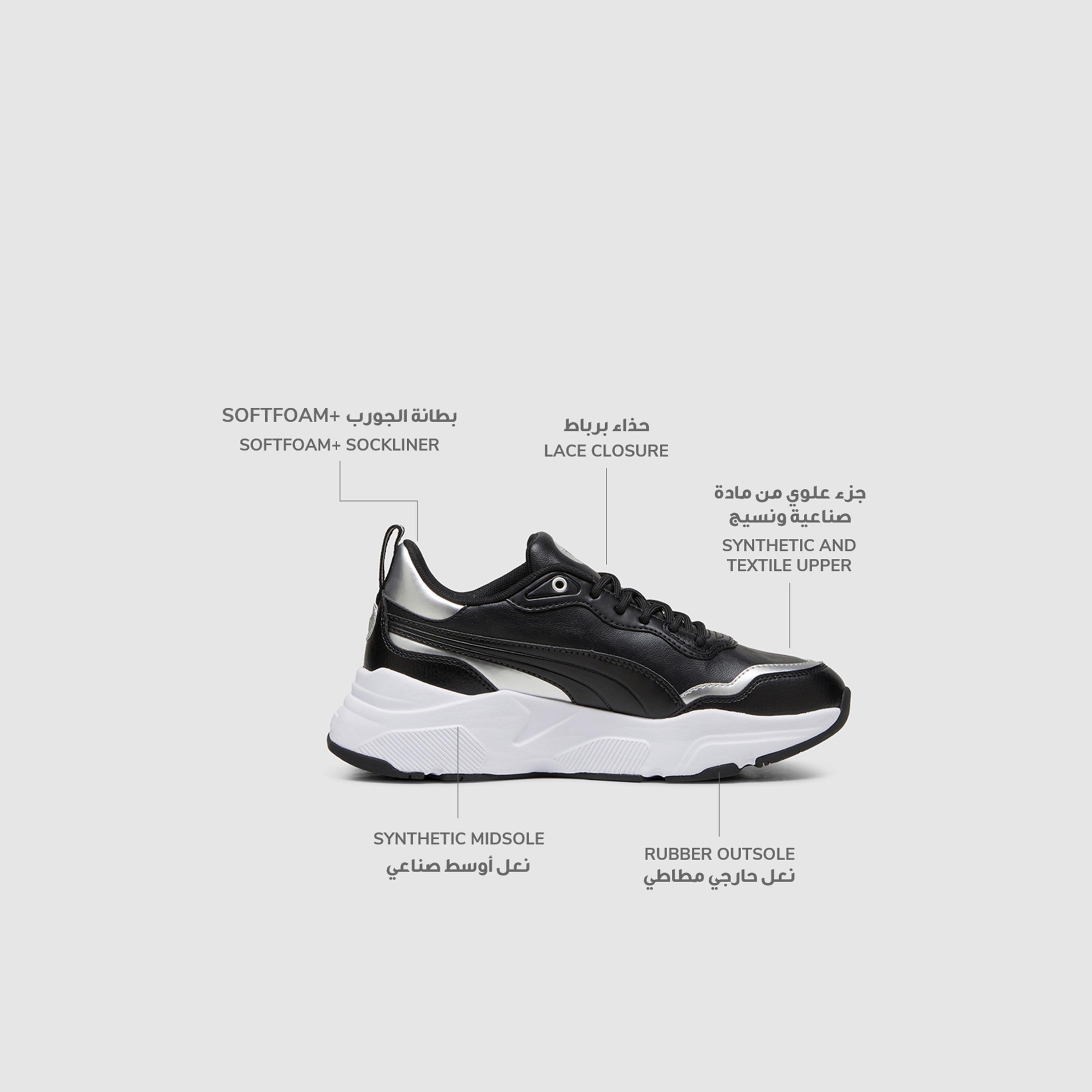بوما - حذاء رياضي كاسيا روز ميتاليك دريم نسائي منخفض الكاحل برباط-sports-women-shoes-image-2