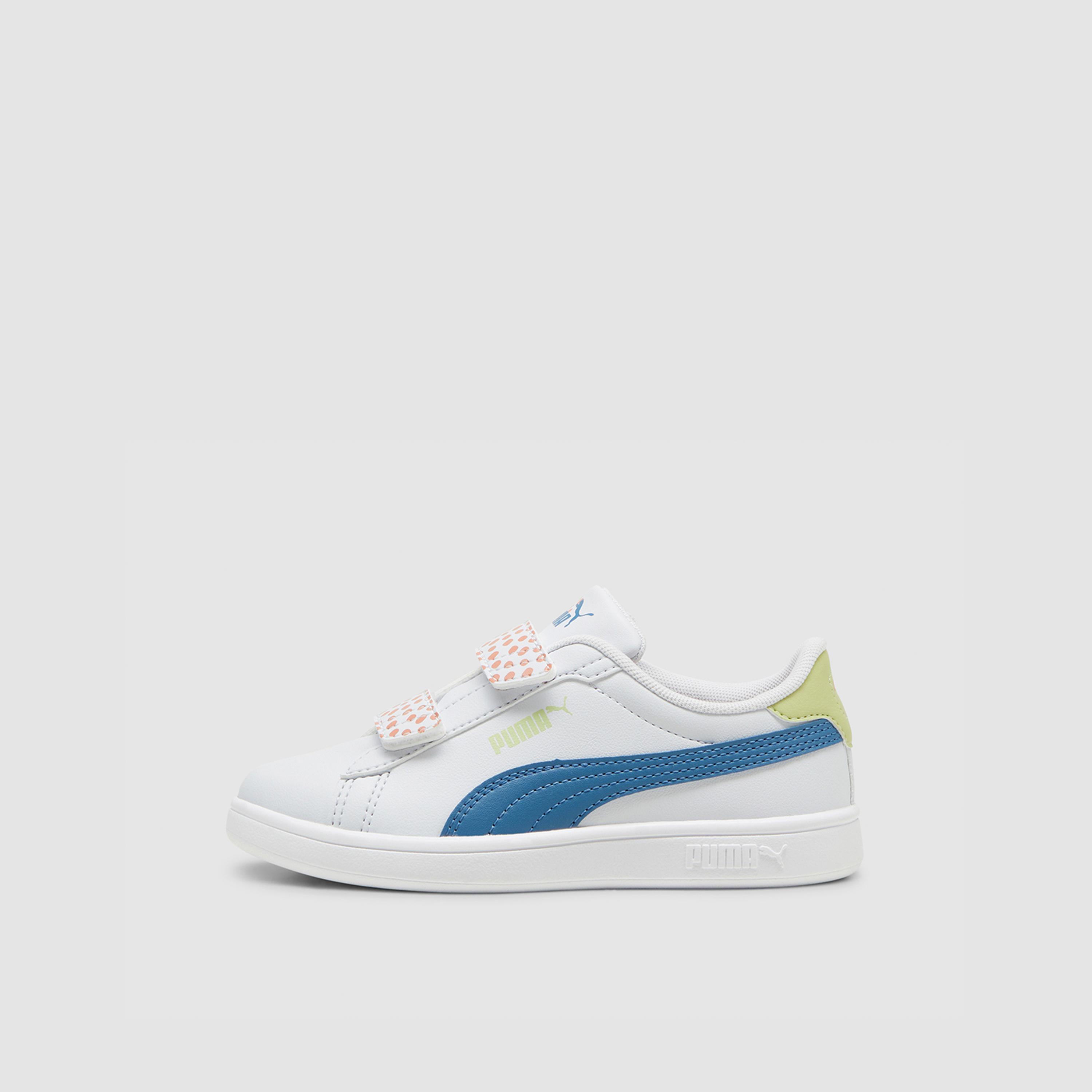 Puma Kids Smash 3.0 FC V Hook & Loop Sneakers-girls-shoes-sneakers-image-3