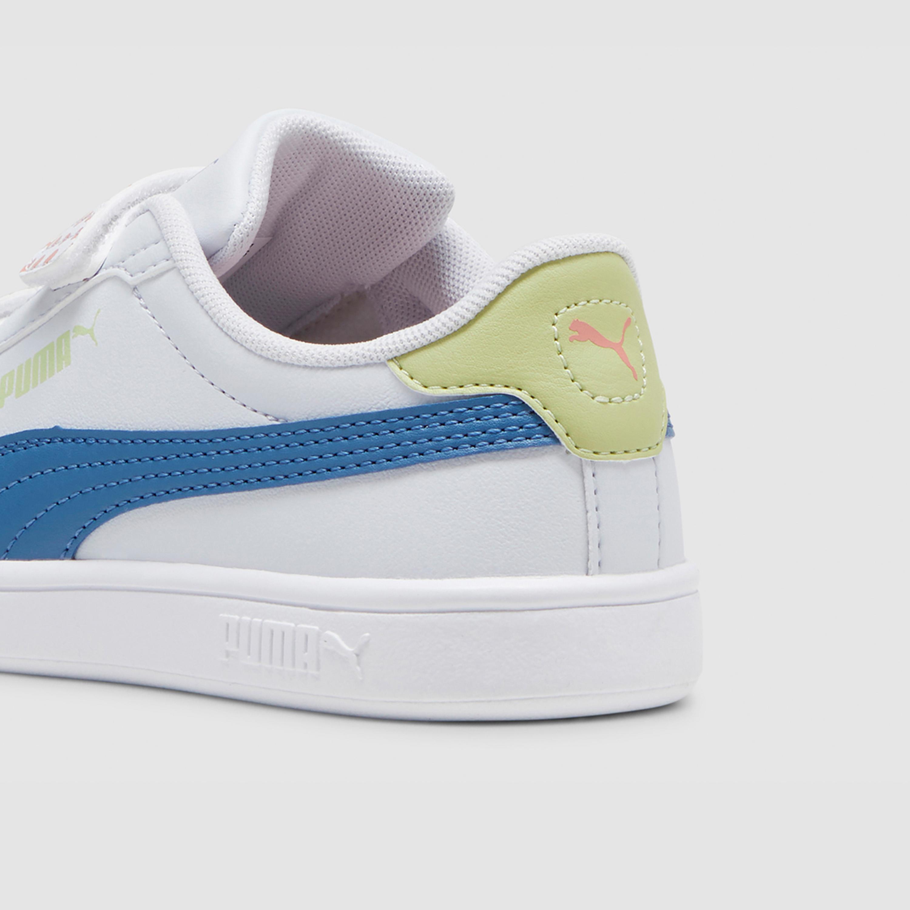 Puma Kids Smash 3.0 FC V Hook & Loop Sneakers-girls-shoes-sneakers-image-5