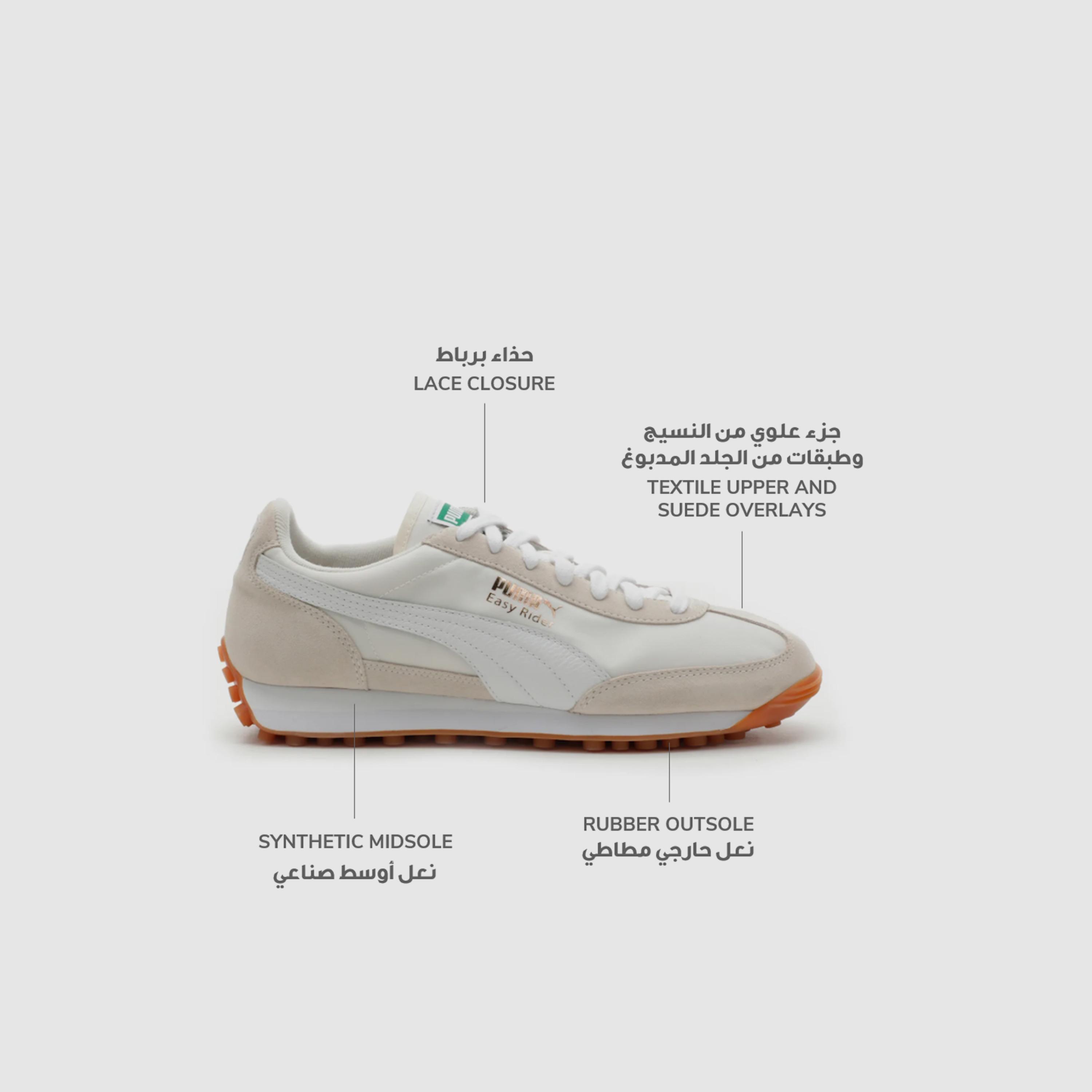 Puma Easy Rider Vintage Lace-Up Low Ankle Sneakers-sports-men-shoes-image-2