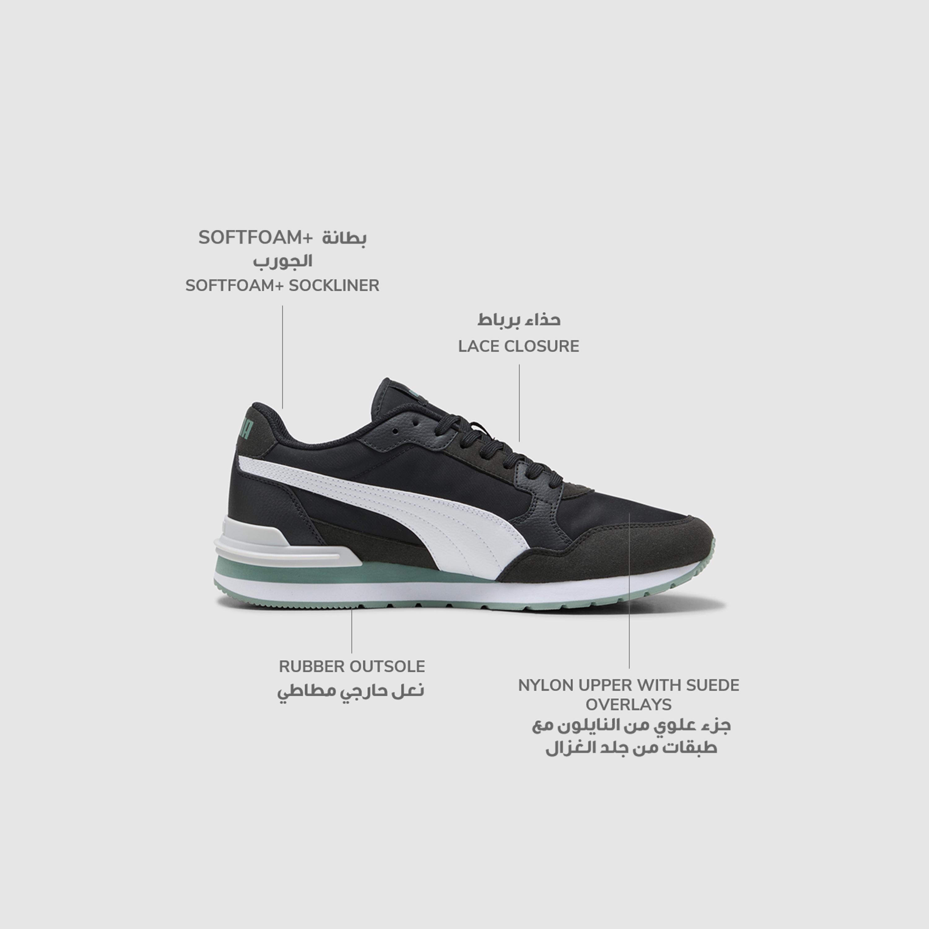 Puma St Runner V4 NL Lace-Up Low Ankle Sneakers-sports-men-shoes-image-2