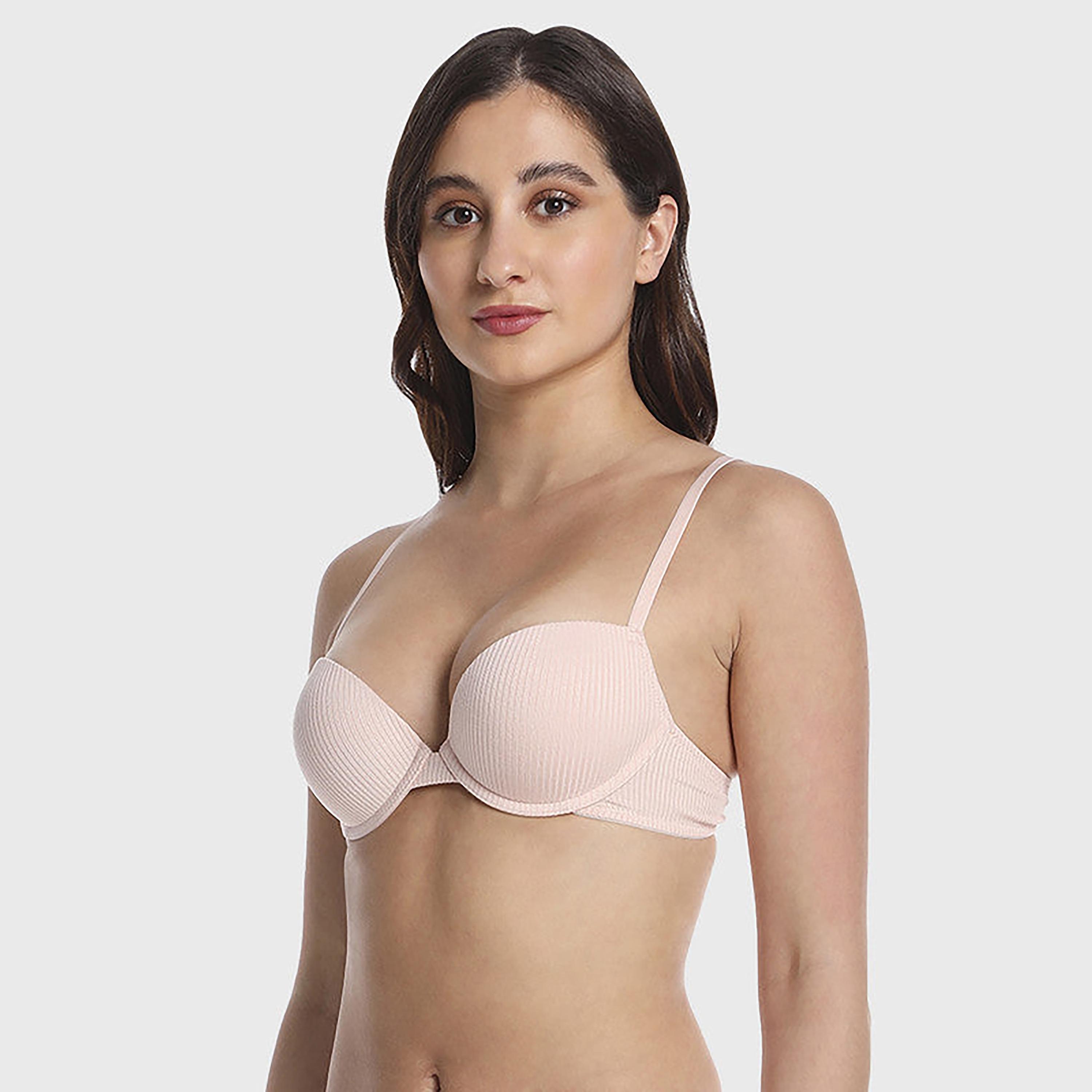 حمالة صدر نسائية وردية غير مبطنة بدون أسلاك لا سينزا العصرية-women-clothing-lingerie-bras-image-4