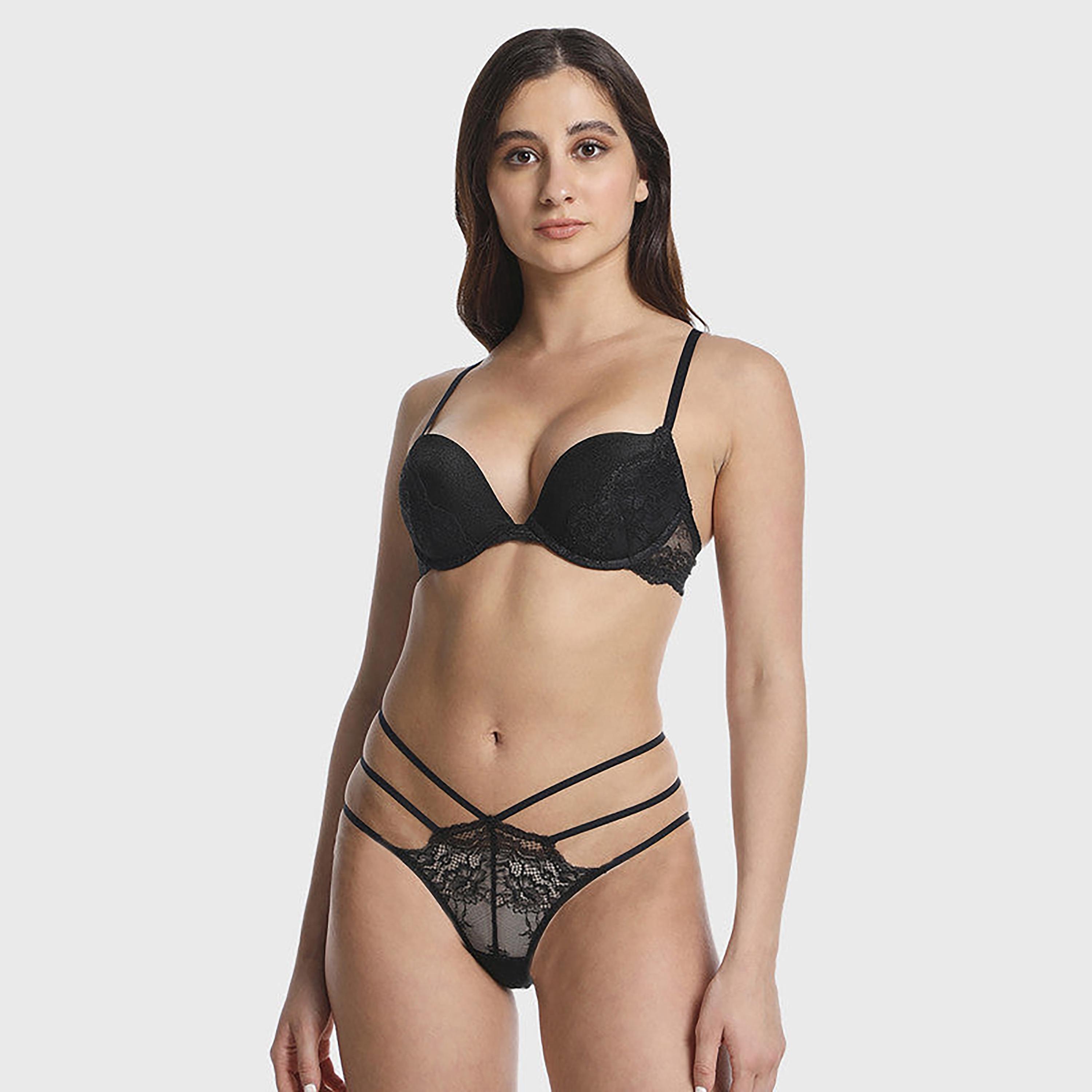 تغطية منخفضة للنساء السود الجذابات بسروال بيكيني نسائي سوداء جذابة-women-clothing-lingerie-panties-image-5
