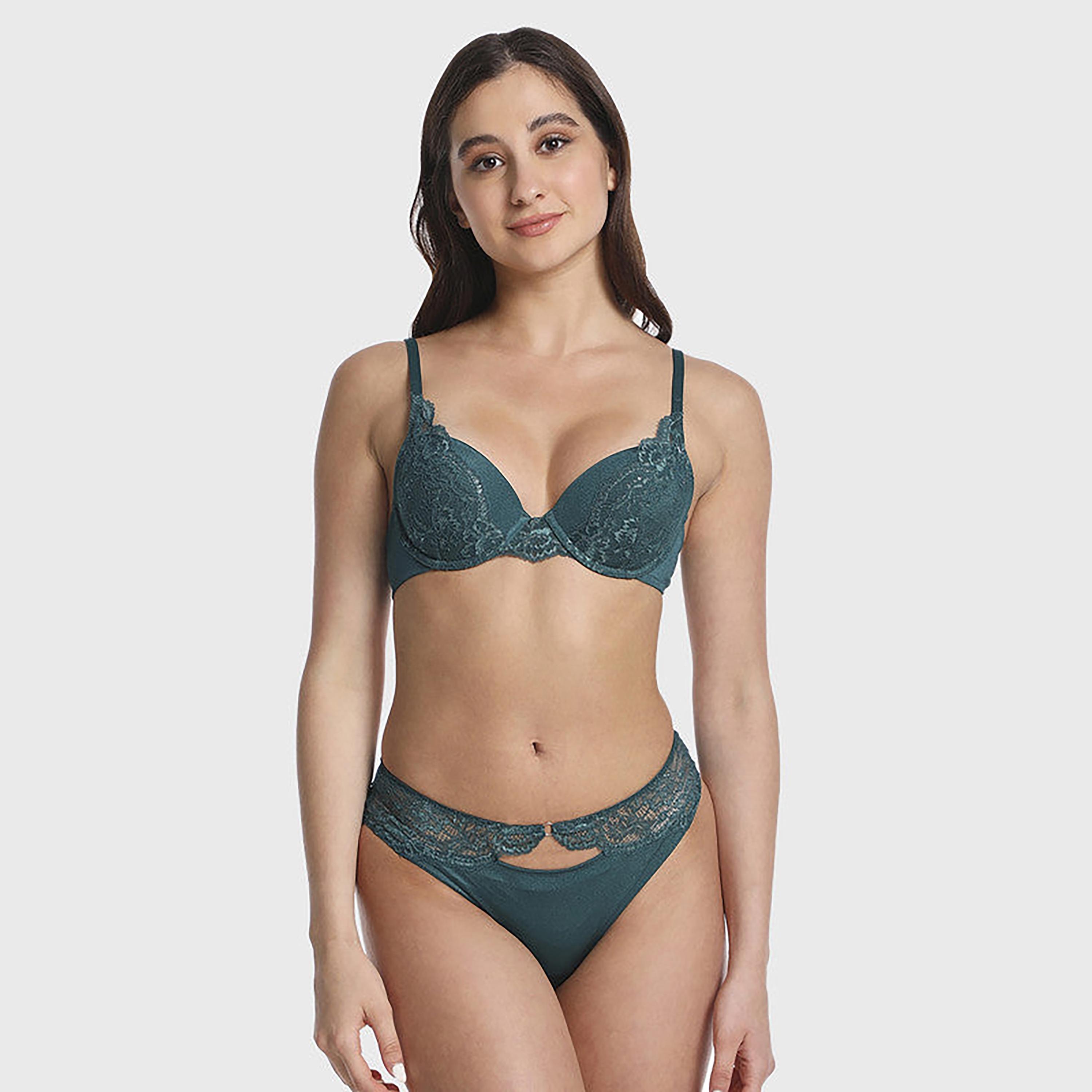 ملابس لا سينزا غير التغطية باللون الفيروزي العميق للنساء الهيبستر-women-clothing-lingerie-panties-image-2