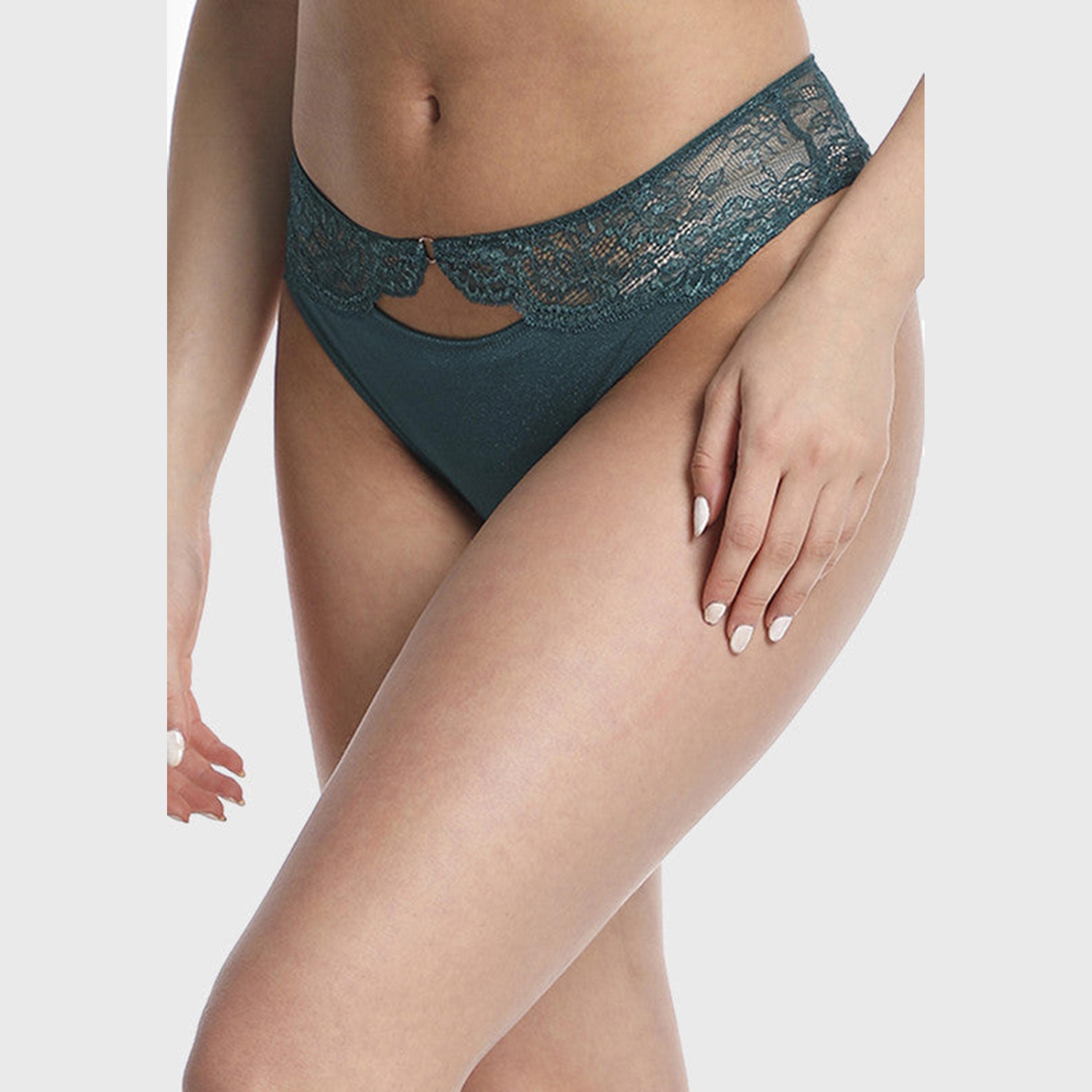 ملابس لا سينزا غير التغطية باللون الفيروزي العميق للنساء الهيبستر-women-clothing-lingerie-panties-image-4