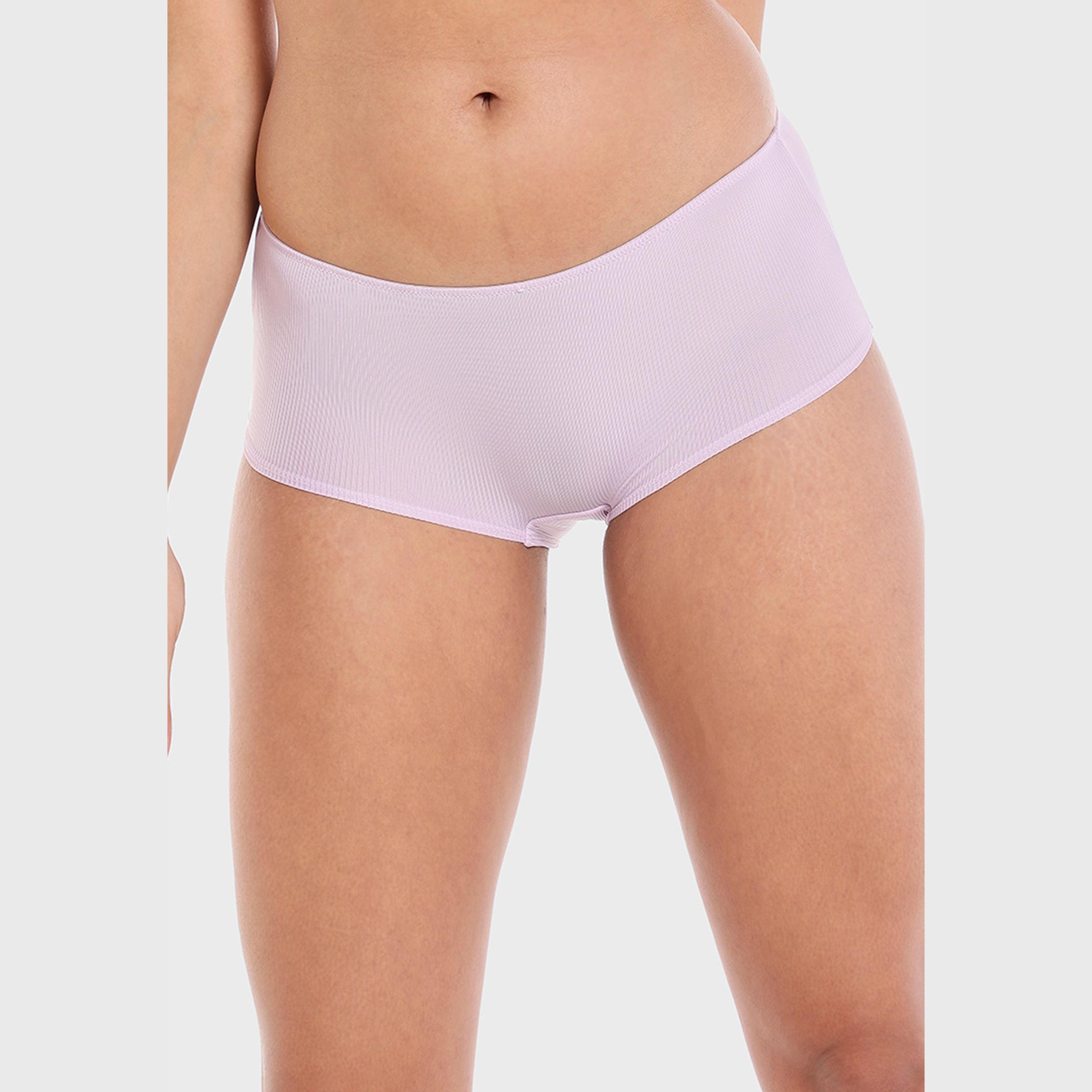 تغطية لا سينزا متوسطة سراويل نسائية قصيرة للأولاد بلون لافندر-women-clothing-lingerie-panties-image-4