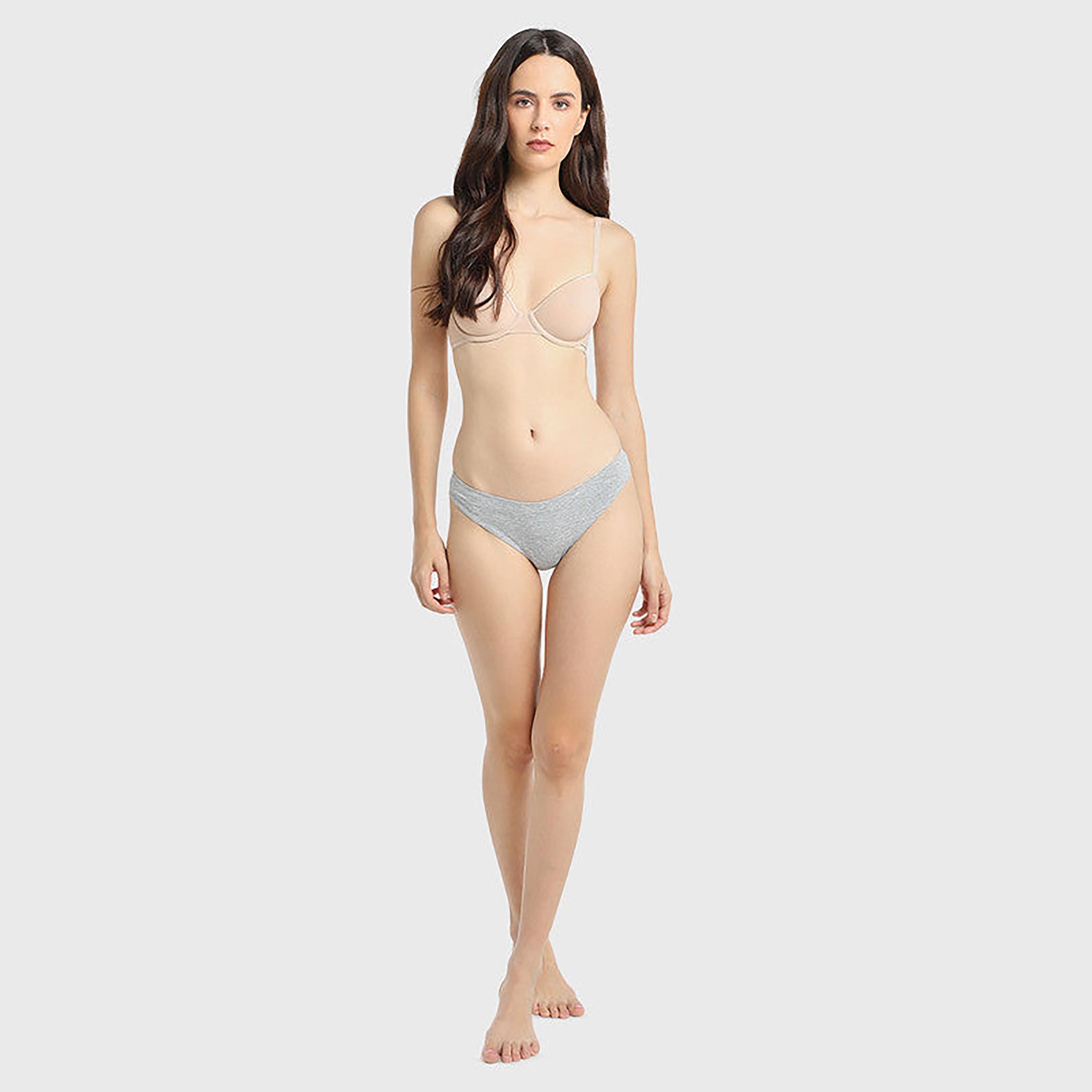 La Senza Low Coverage Light Grey Women's Cheeky Briefs-women-clothing-lingerie-panties-image-5