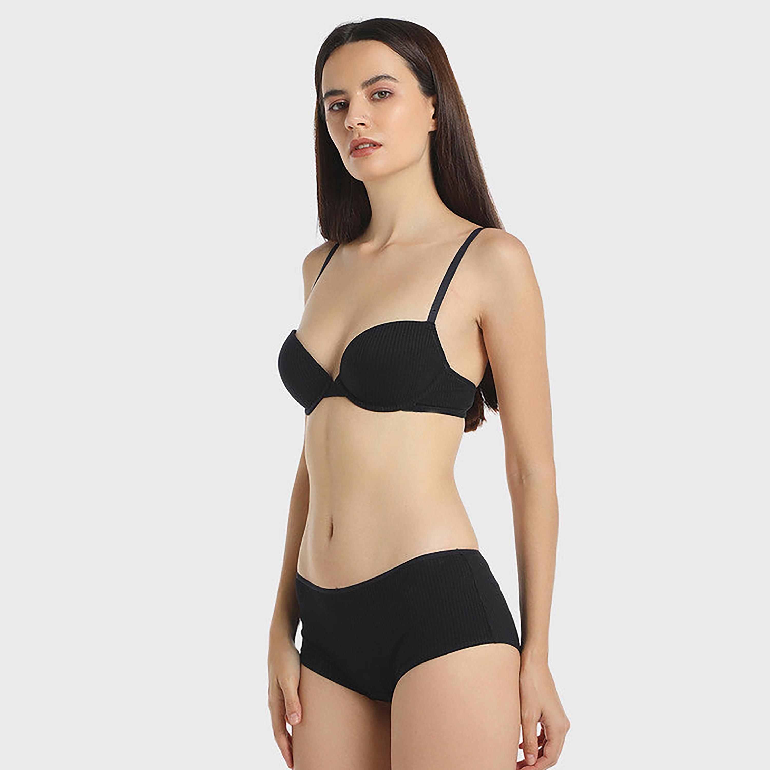 تغطية كاملة لمجلة لا سينزا: سراويل داخلية قصيرة للنساء السود الأنيقة-women-clothing-lingerie-panties-image-6
