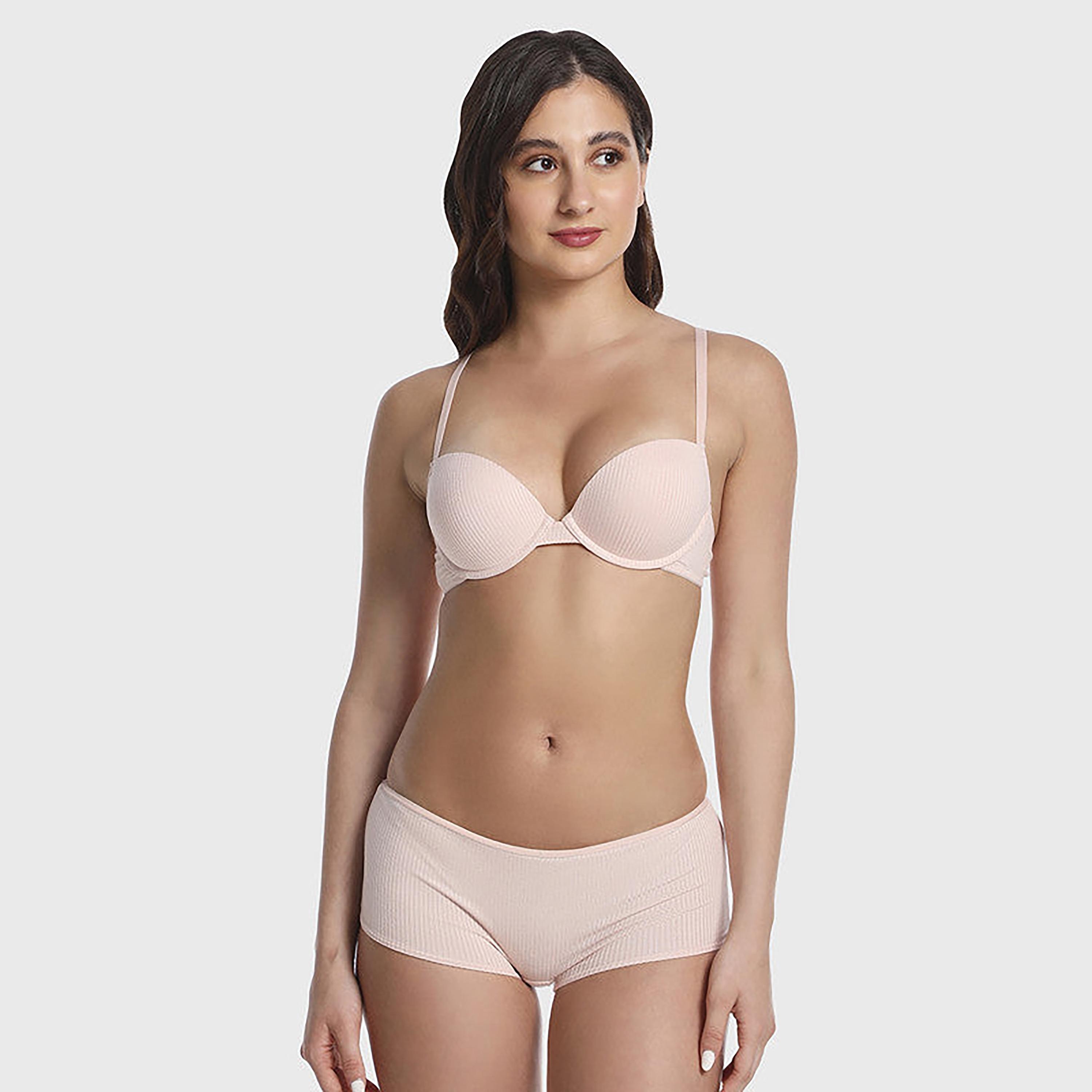 تغطية لا سينزا كاملة بنطلون داخلي نسائي وردي عصري وشورت قصير للبنات الداخلية-women-clothing-lingerie-panties-image-2