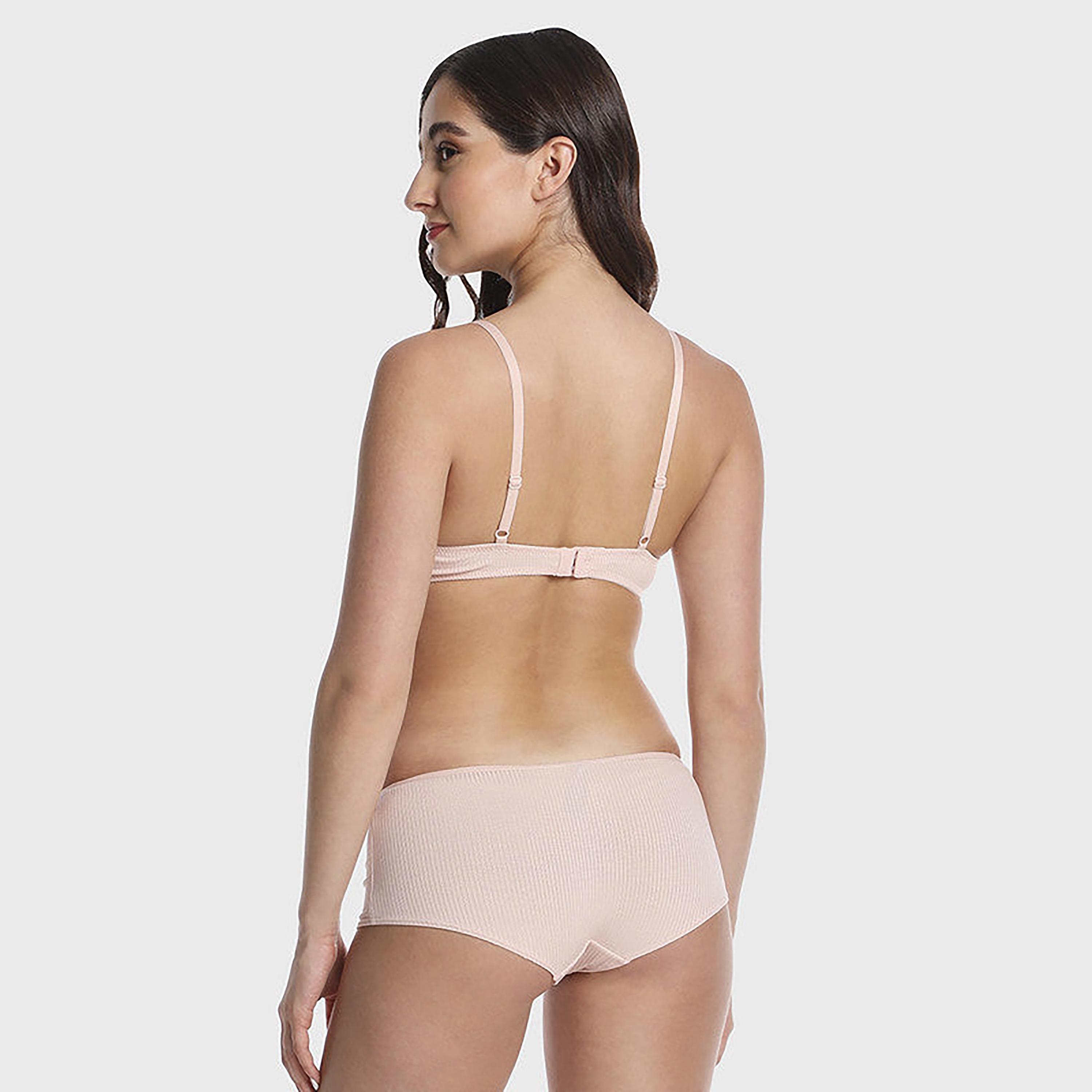 تغطية لا سينزا كاملة بنطلون داخلي نسائي وردي عصري وشورت قصير للبنات الداخلية-women-clothing-lingerie-panties-image-3