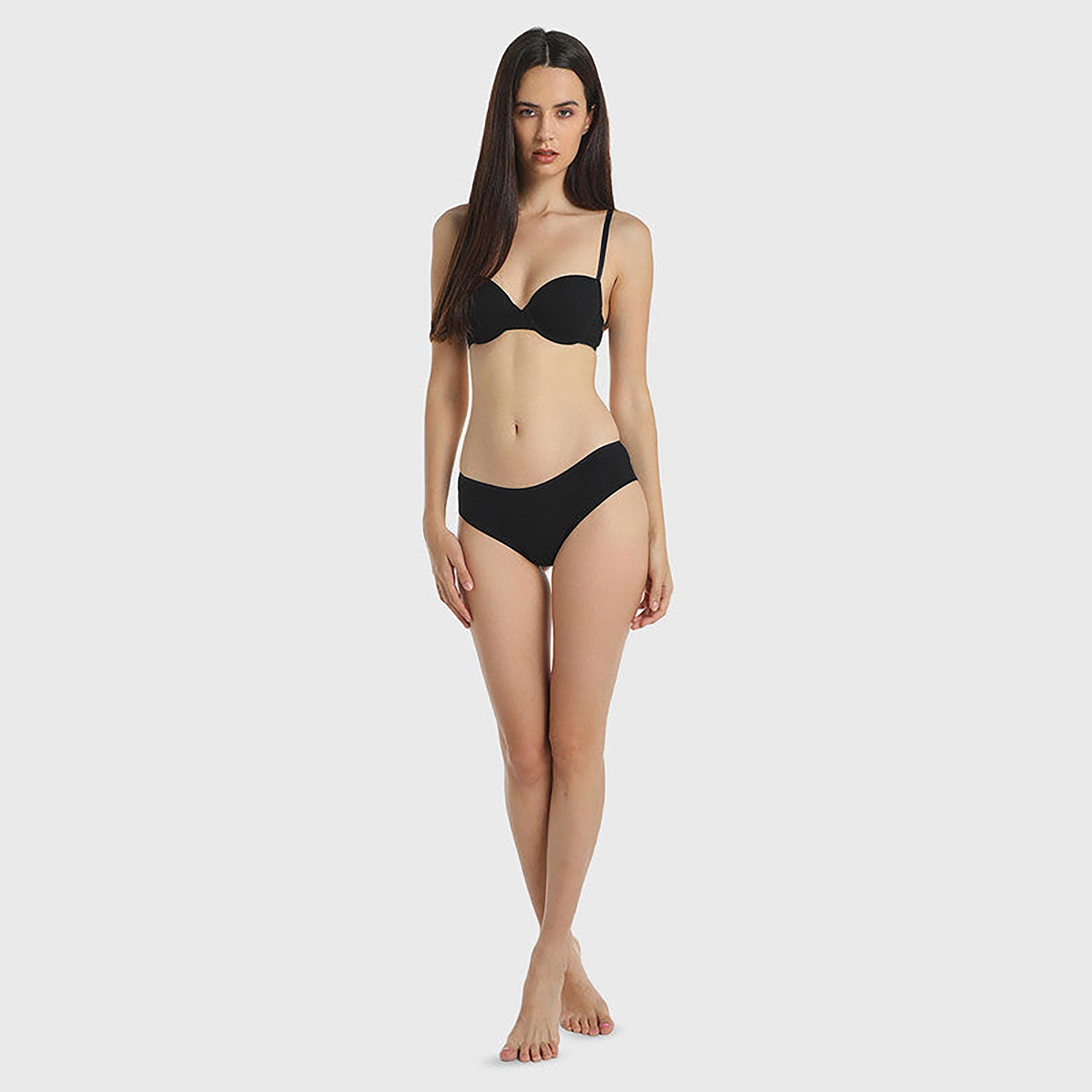 La Senza Medium Coverage Trendy Black Women's Hipster Briefs-women-clothing-lingerie-panties-image-5