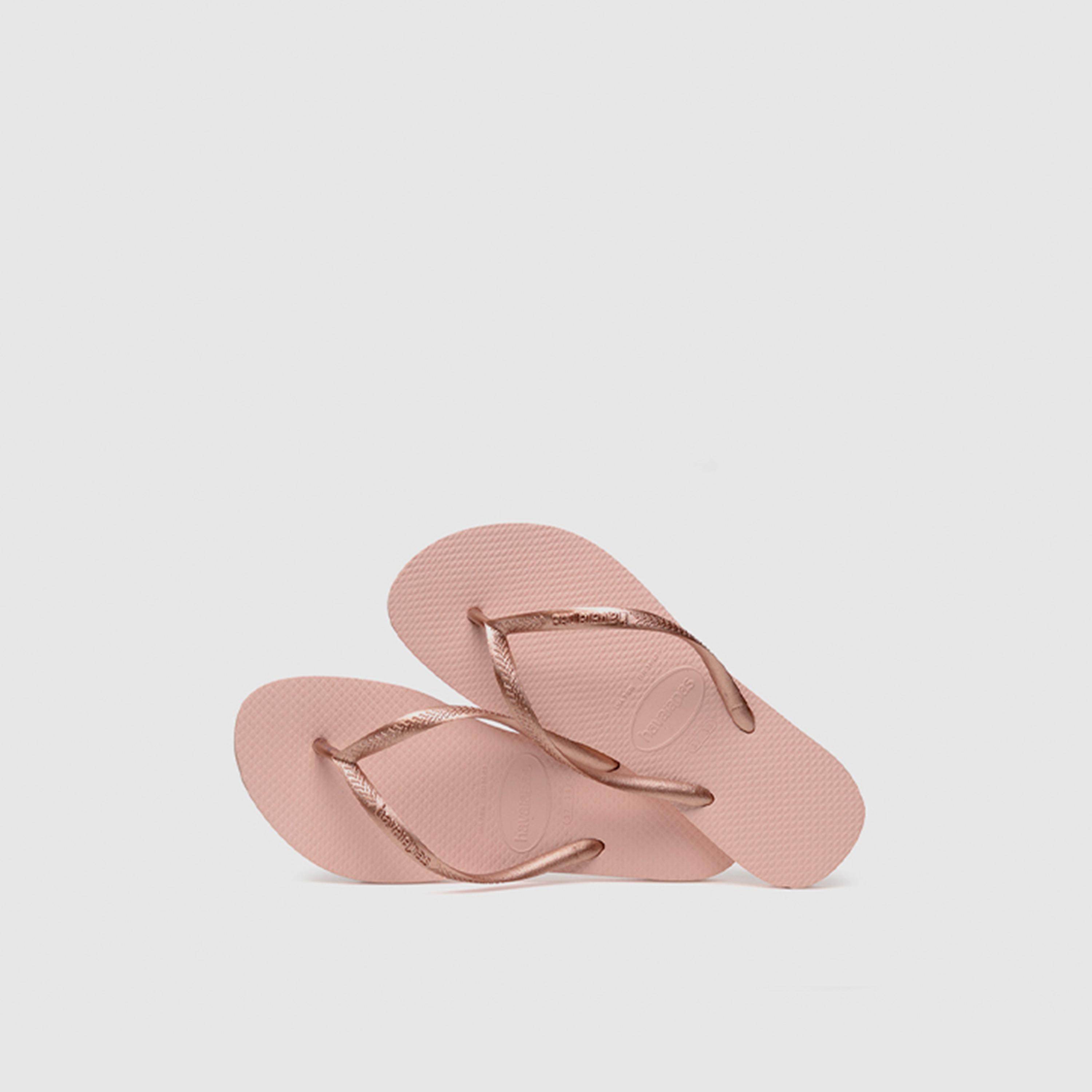 Havaianas Women's Slip-On Flat Slim Thong Slippers | 4000030-0076-women-shoes-flipflopsandslides-image-2