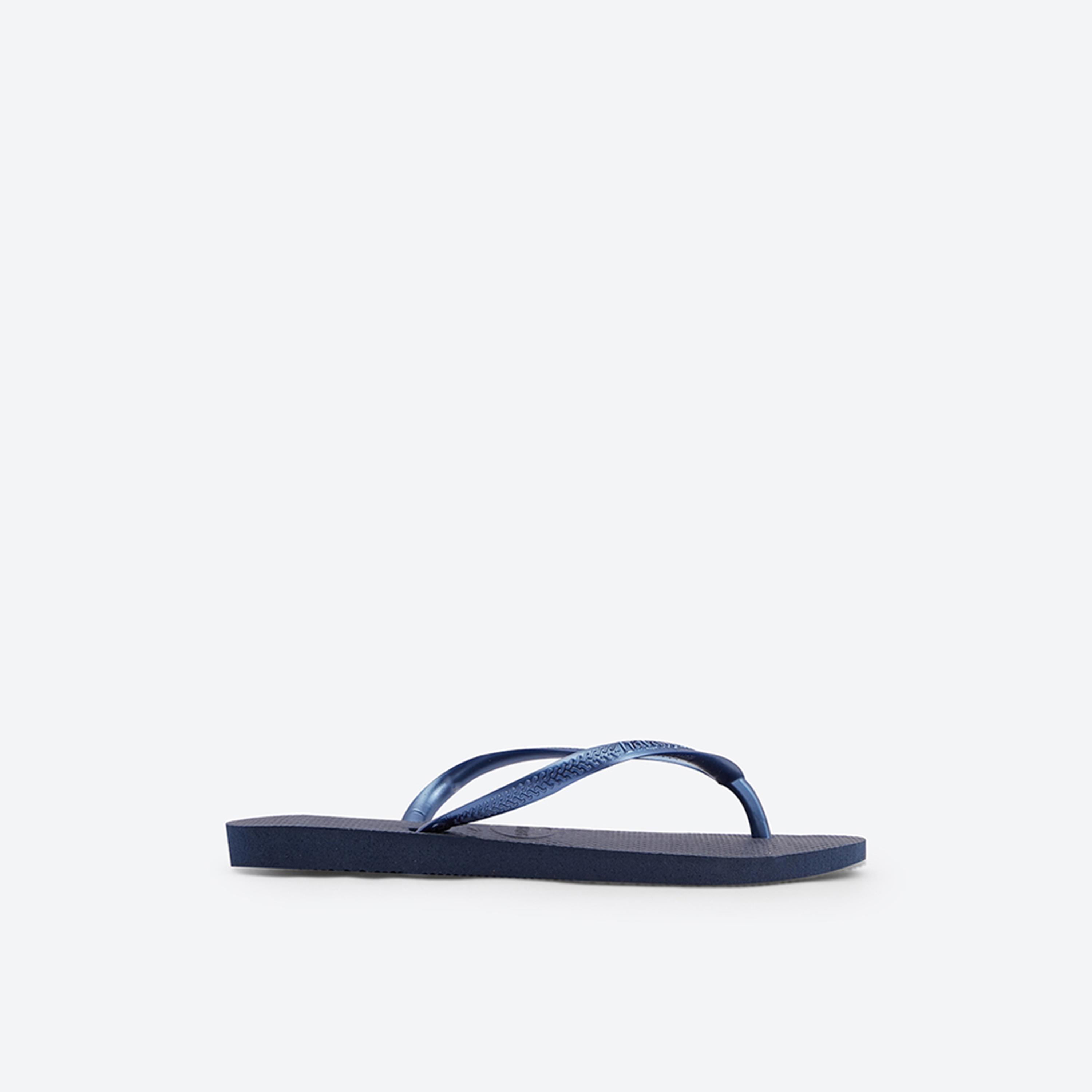 Havaianas Women's Slip-On Flat Slim Thong Slippers | 4000030-0555-women-shoes-flipflopsandslides-image-2