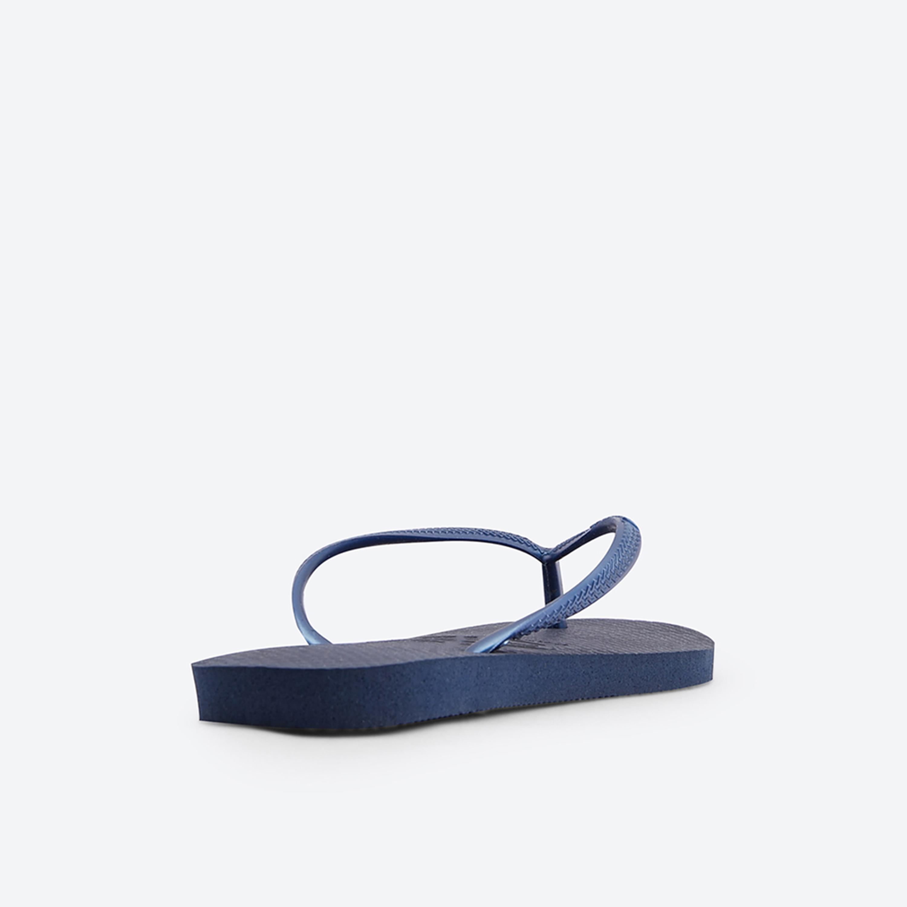 Havaianas Women's Slip-On Flat Slim Thong Slippers | 4000030-0555-women-shoes-flipflopsandslides-image-4