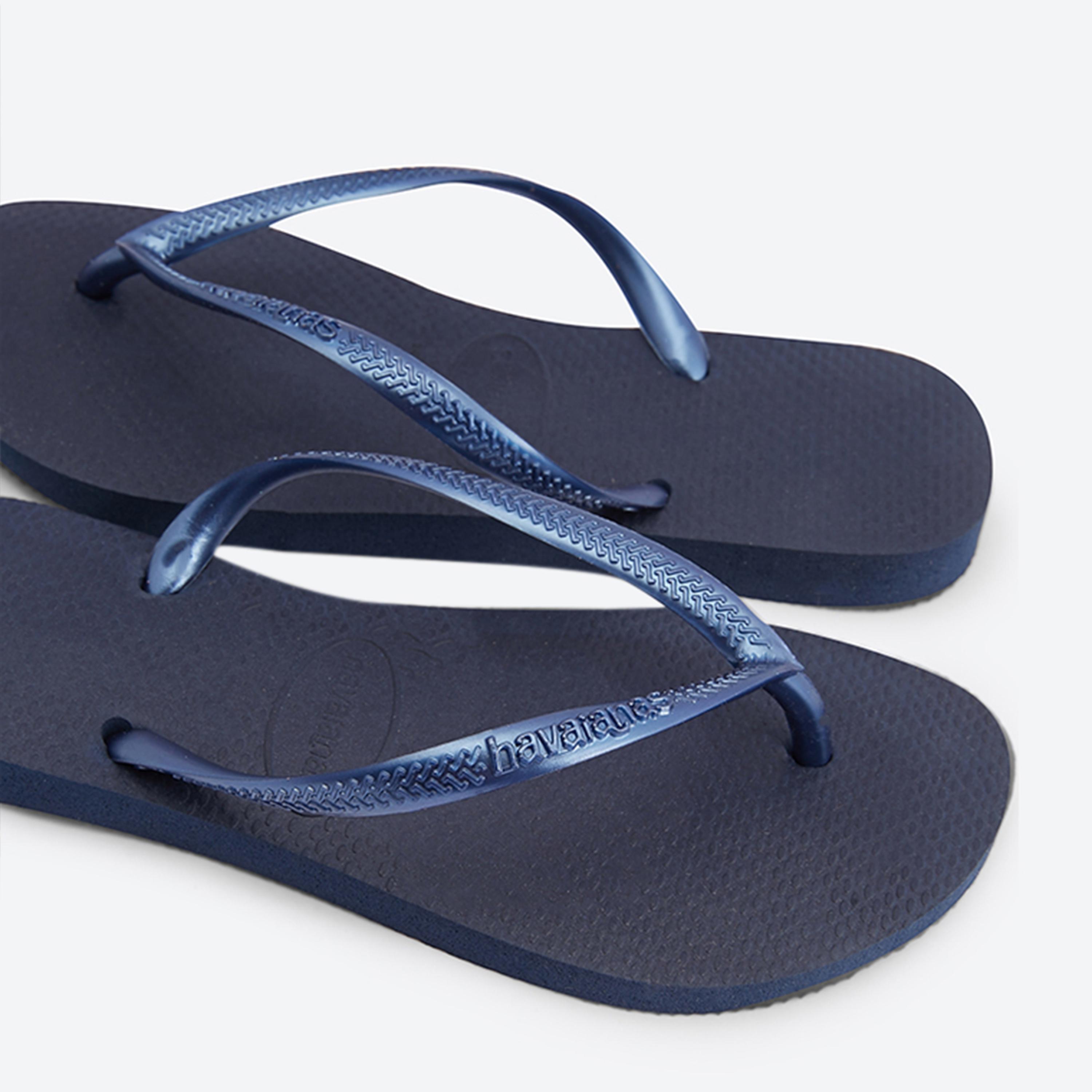 Havaianas Women's Slip-On Flat Slim Thong Slippers | 4000030-0555-women-shoes-flipflopsandslides-image-5