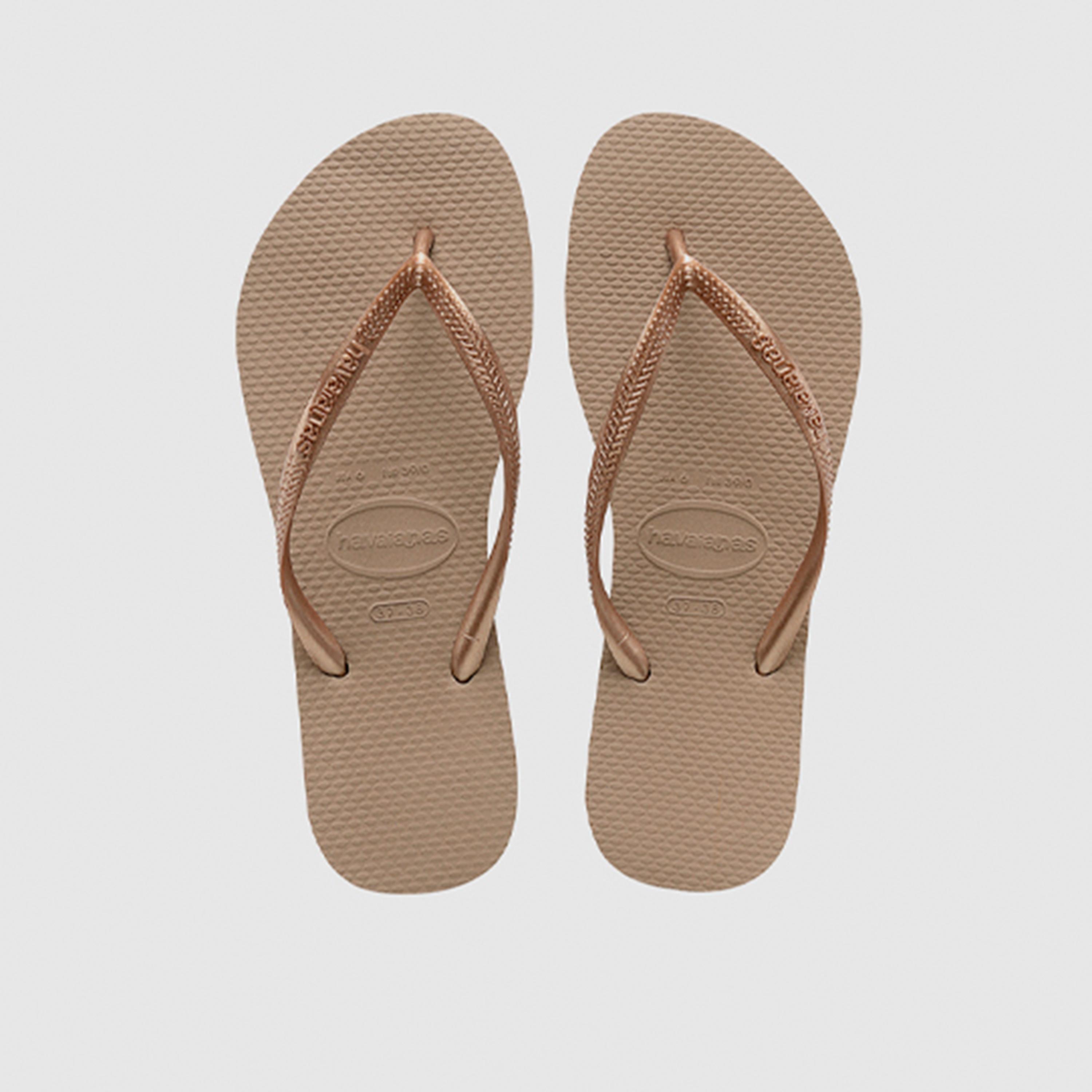 Havaianas Women's Slip-On Flat Slim Thong Slippers | 4000030-3581-women-shoes-flipflopsandslides-image-1
