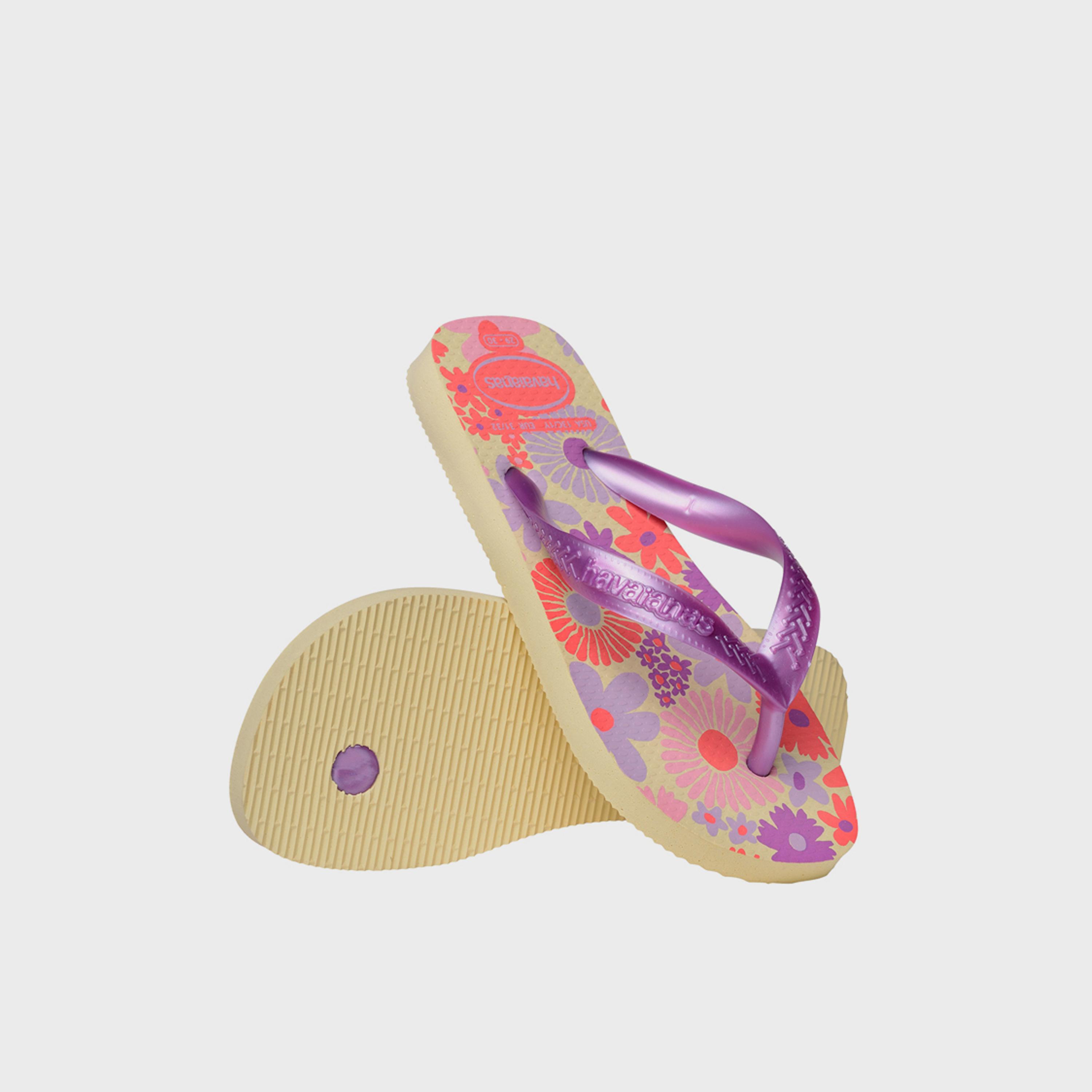 Havaianas Kids Slip-On  Flores Thong Slippers | 4000052-9256-boys-shoes-flipflopsandslides-image-4