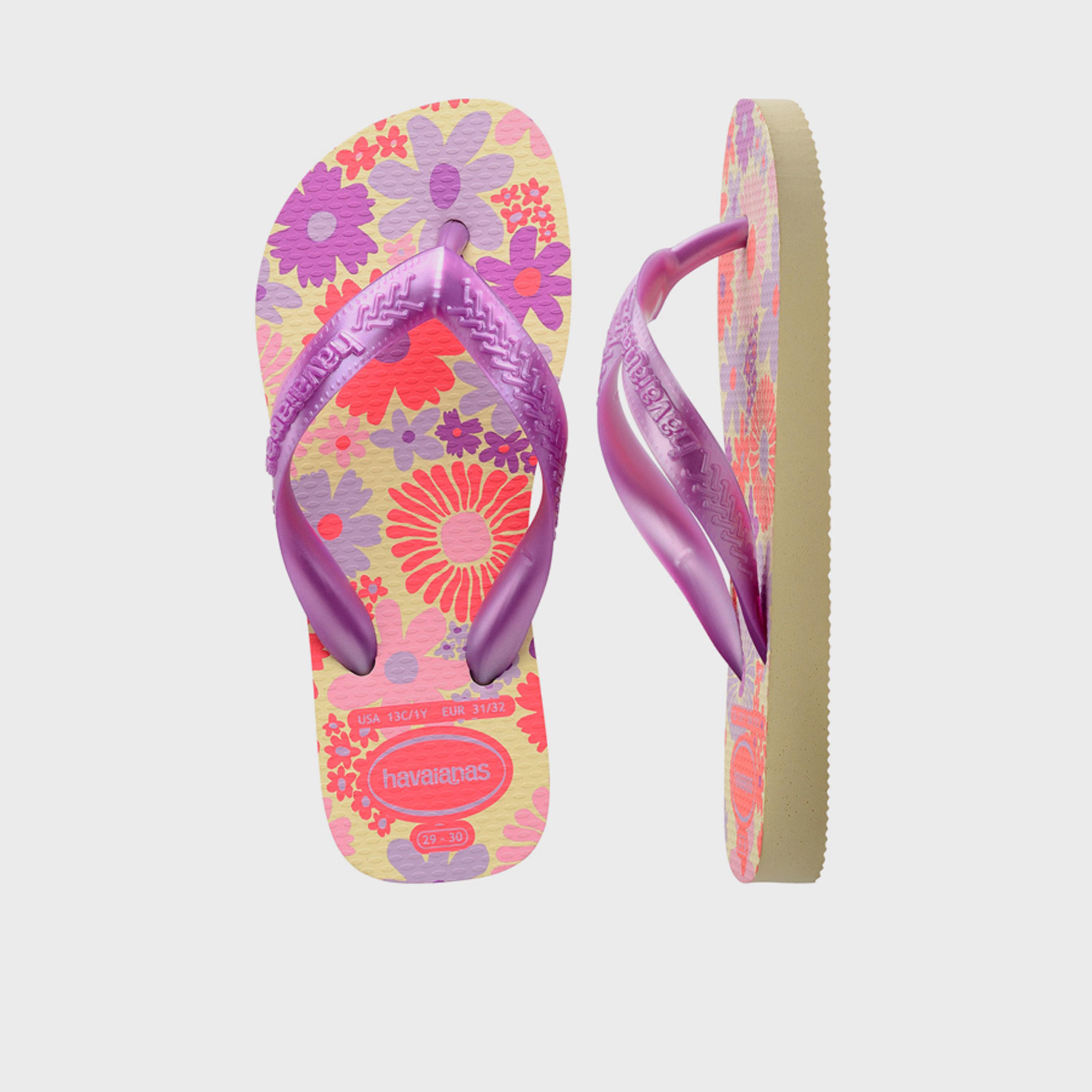 Havaianas Kids Slip-On  Flores Thong Slippers | 4000052-9256-boys-shoes-flipflopsandslides-image-5