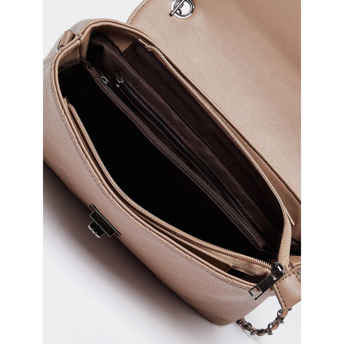 Styli Quilted Shoulder Bag with Chain Strap-women-bagsandwallets-handbags-image-5