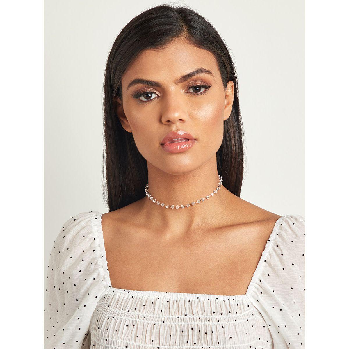 Styli Set of 3 - Crystal Snake Chain Chokers-women-watchesandjewellery-jewellery-necklacesandpendants-image-5