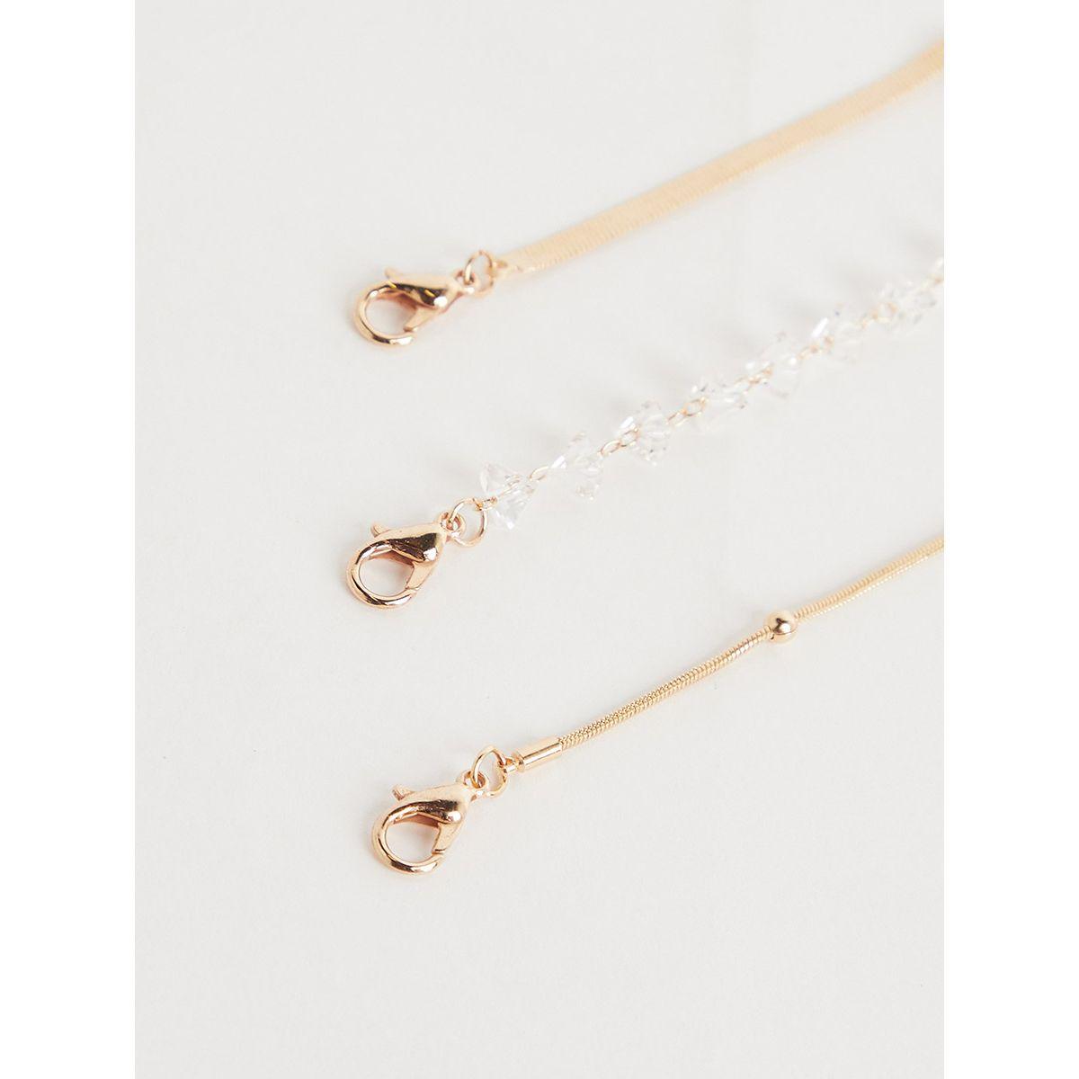 Styli Set of 3 - Crystal Snake Chain Chokers-women-watchesandjewellery-jewellery-necklacesandpendants-image-7