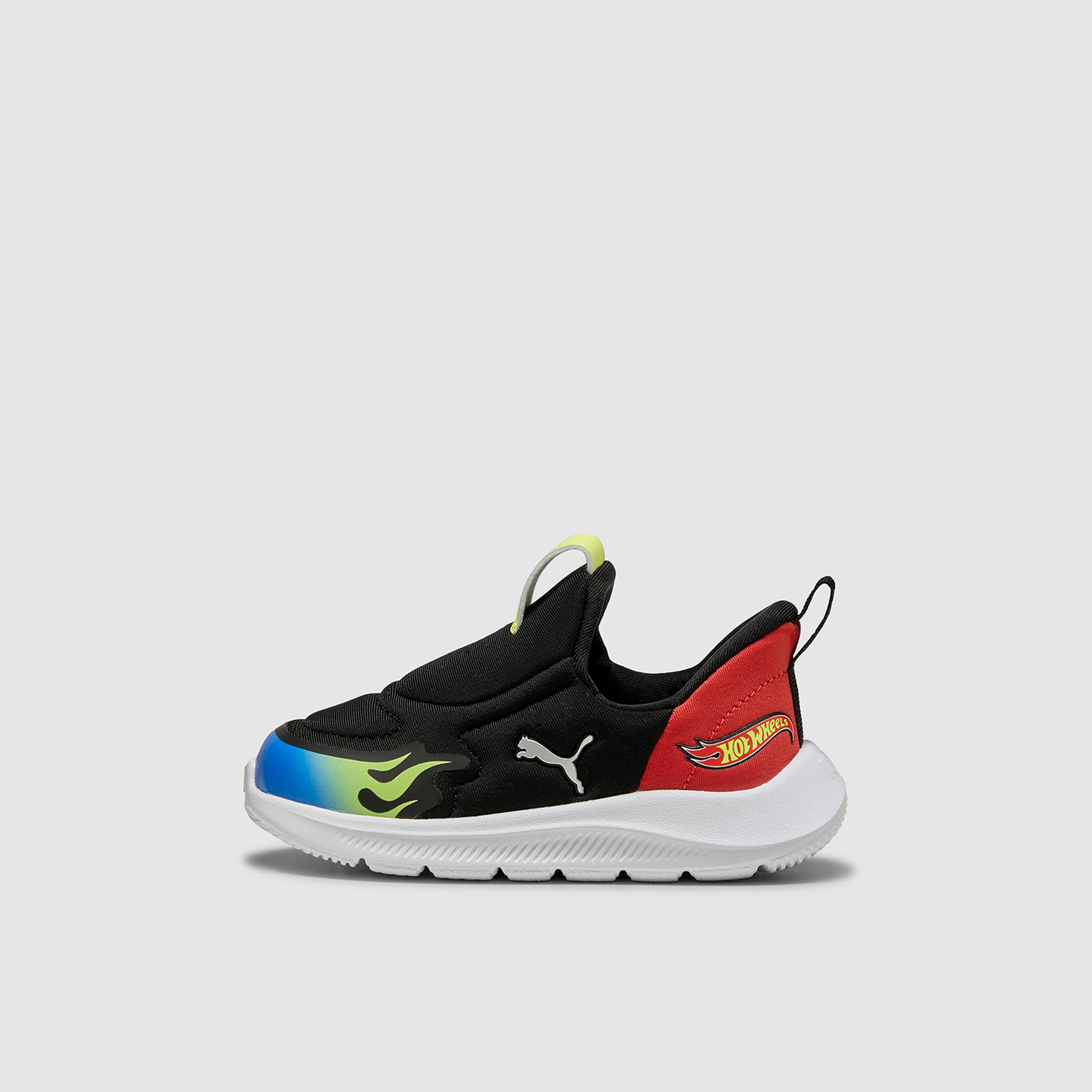 بوما - حذاء رياضي فن ريسر 2 سليب تيك للأطفال الرضع من هوت ويلز سهل الارتداء-sports-boys-shoes-image-3