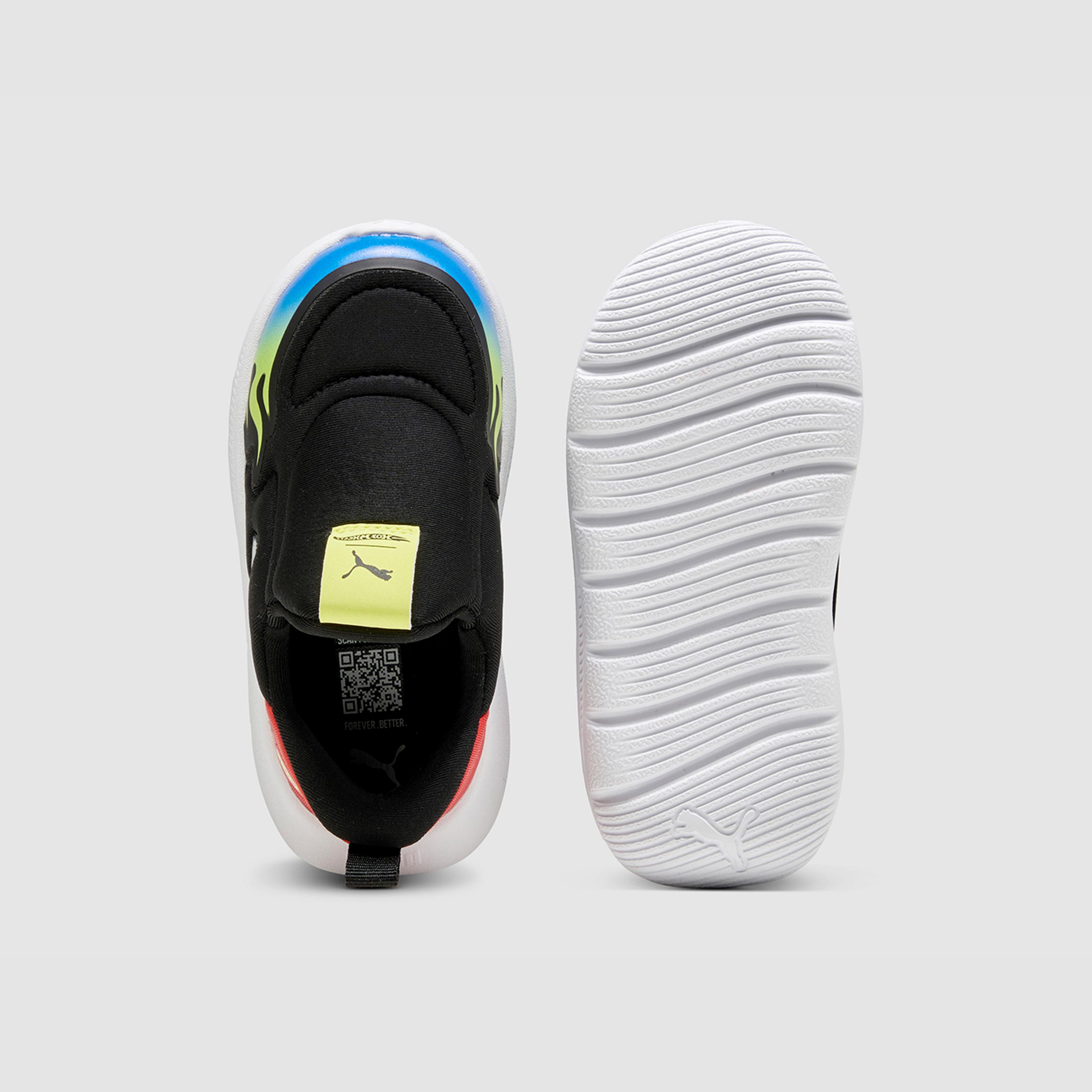 بوما - حذاء رياضي فن ريسر 2 سليب تيك للأطفال الرضع من هوت ويلز سهل الارتداء-sports-boys-shoes-image-4