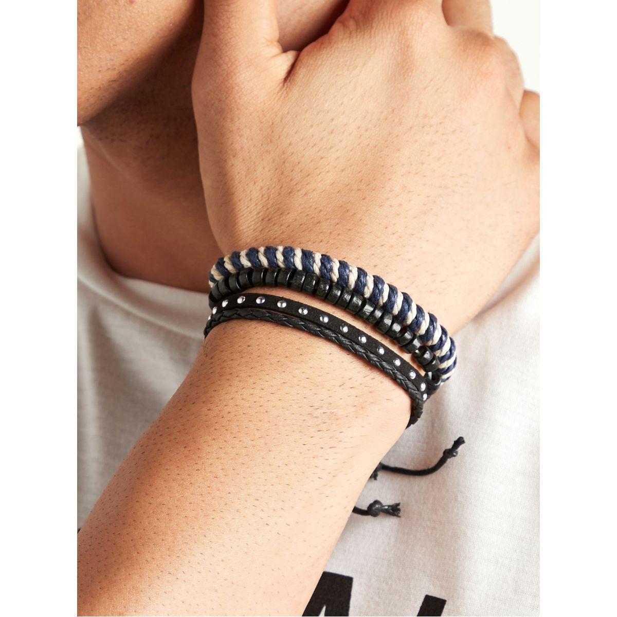 مجموعة من 3 أساور مزخرفة-men-watchesandjewellery-bracelets-image-3