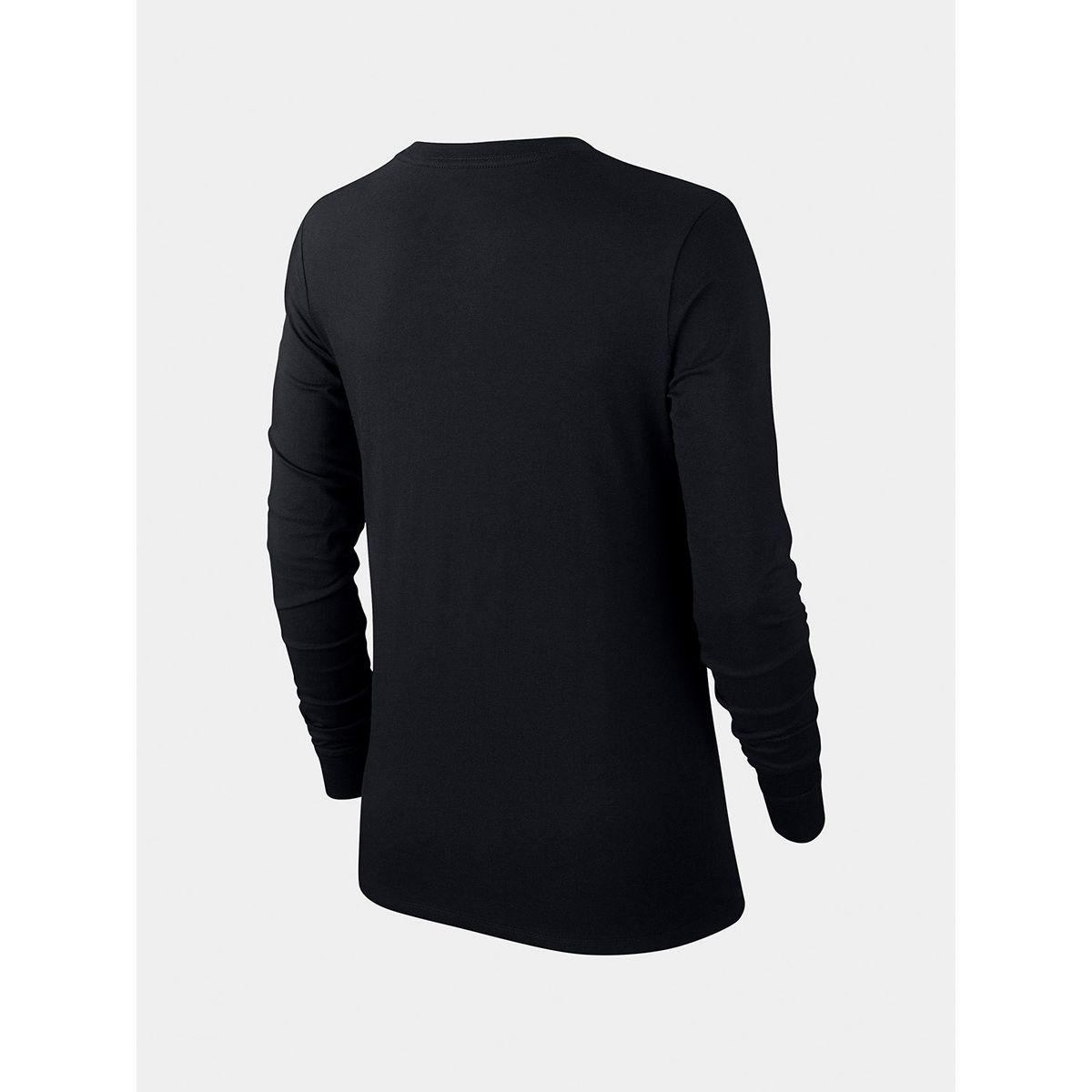 Nike Essential Long Sleeves Icon Futura Printed T-shirt-women-clothing-tshirts-image-3