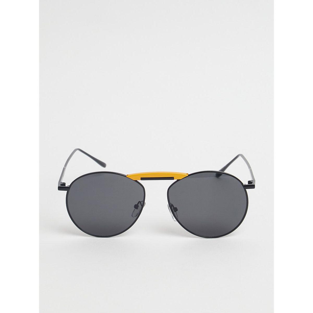 Styli Unisex Top Bridge Round Sunglasses-men-sunglasses-image-3