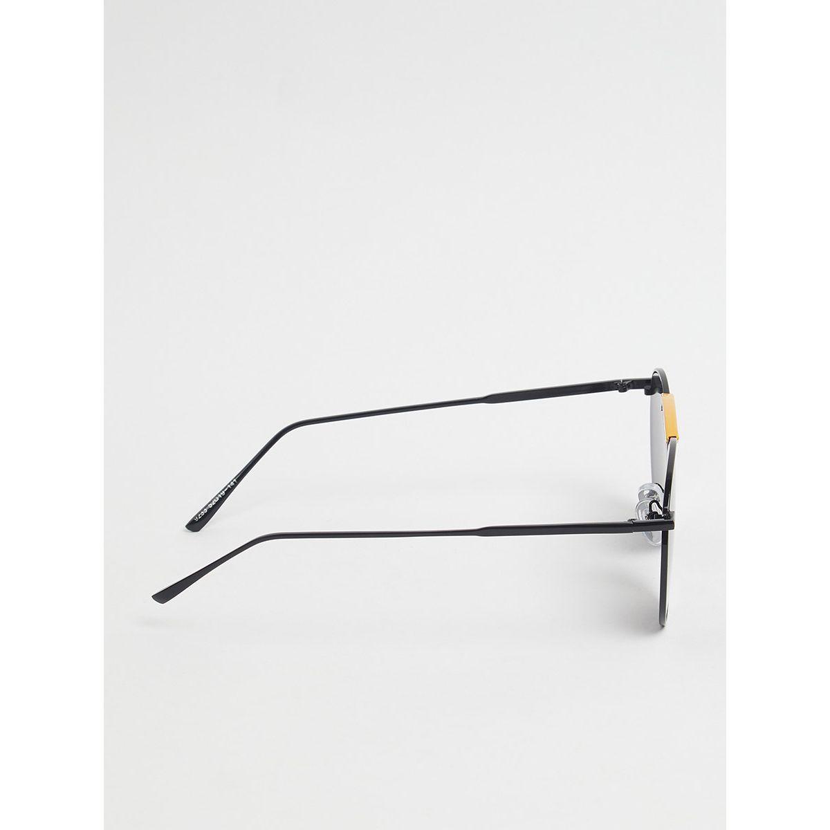 Styli Unisex Top Bridge Round Sunglasses-men-sunglasses-image-4