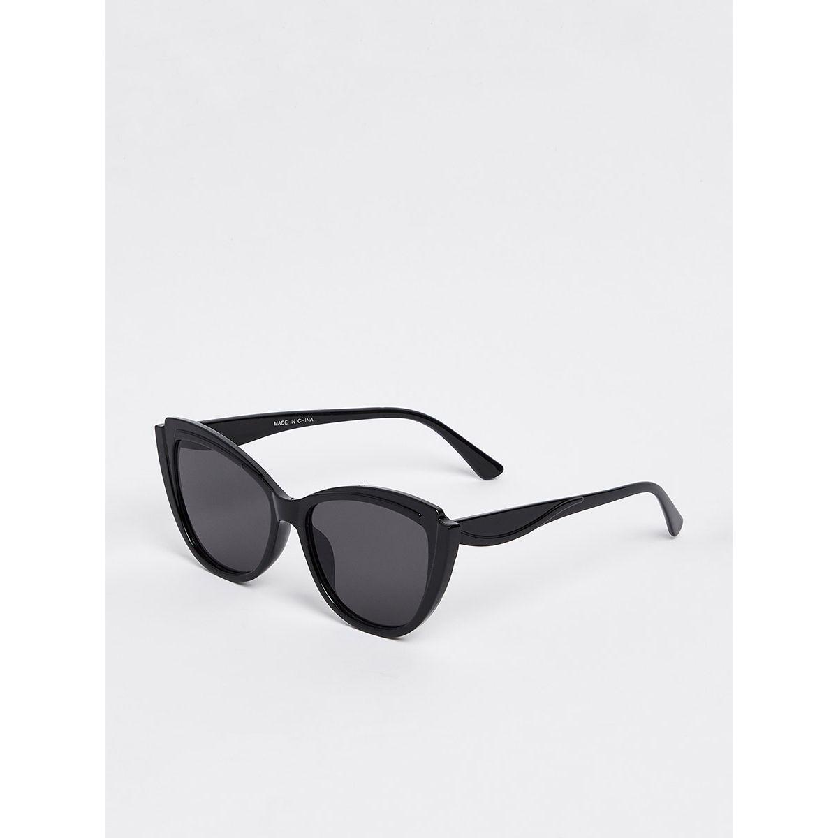 Styli Solid Cat Eye Sunglasses-women-sunglasses-image-1