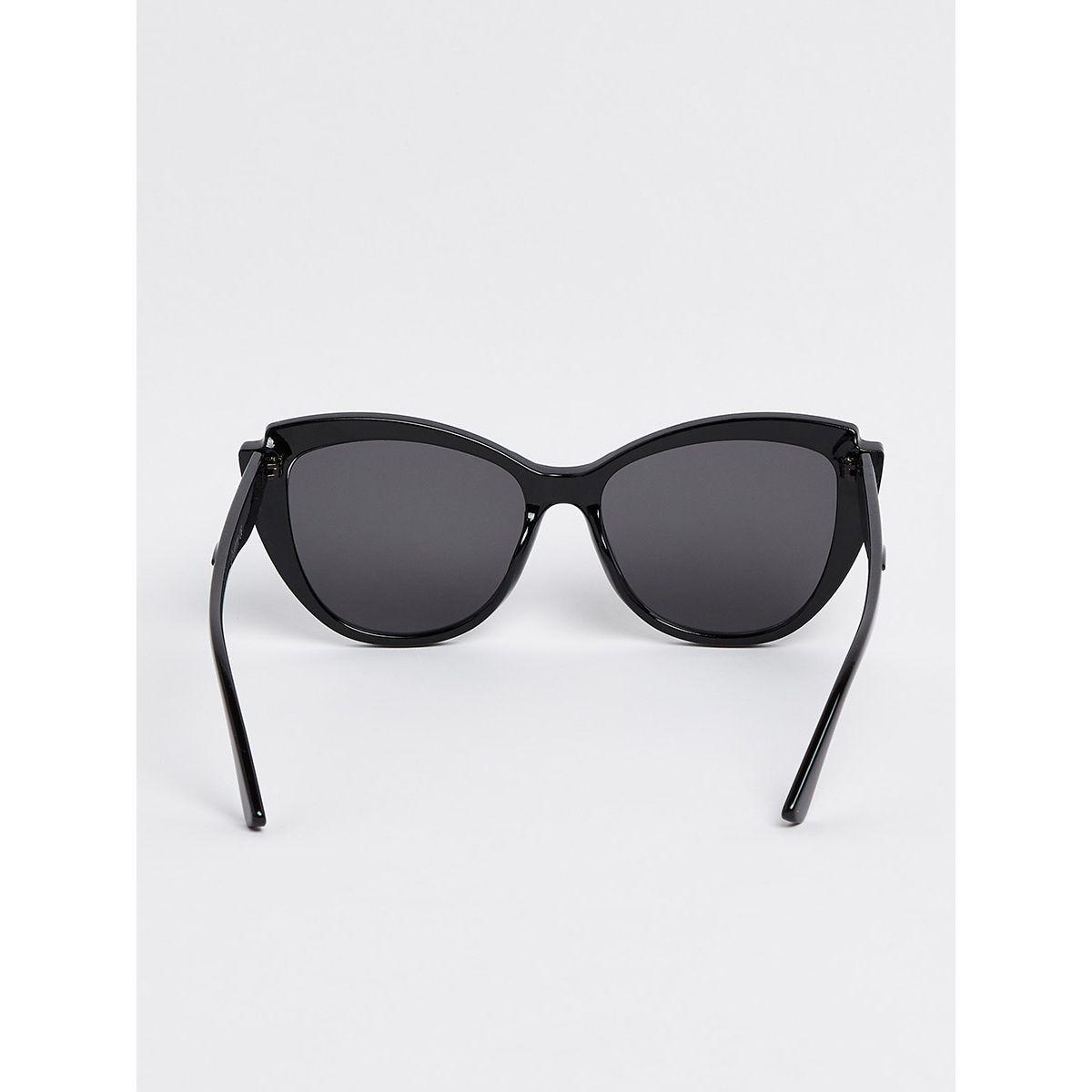 Styli Solid Cat Eye Sunglasses-women-sunglasses-image-4