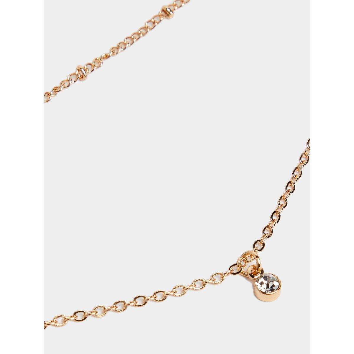 Styli Layered Chain Anklet-women-watchesandjewellery-jewellery-anklets-image-5