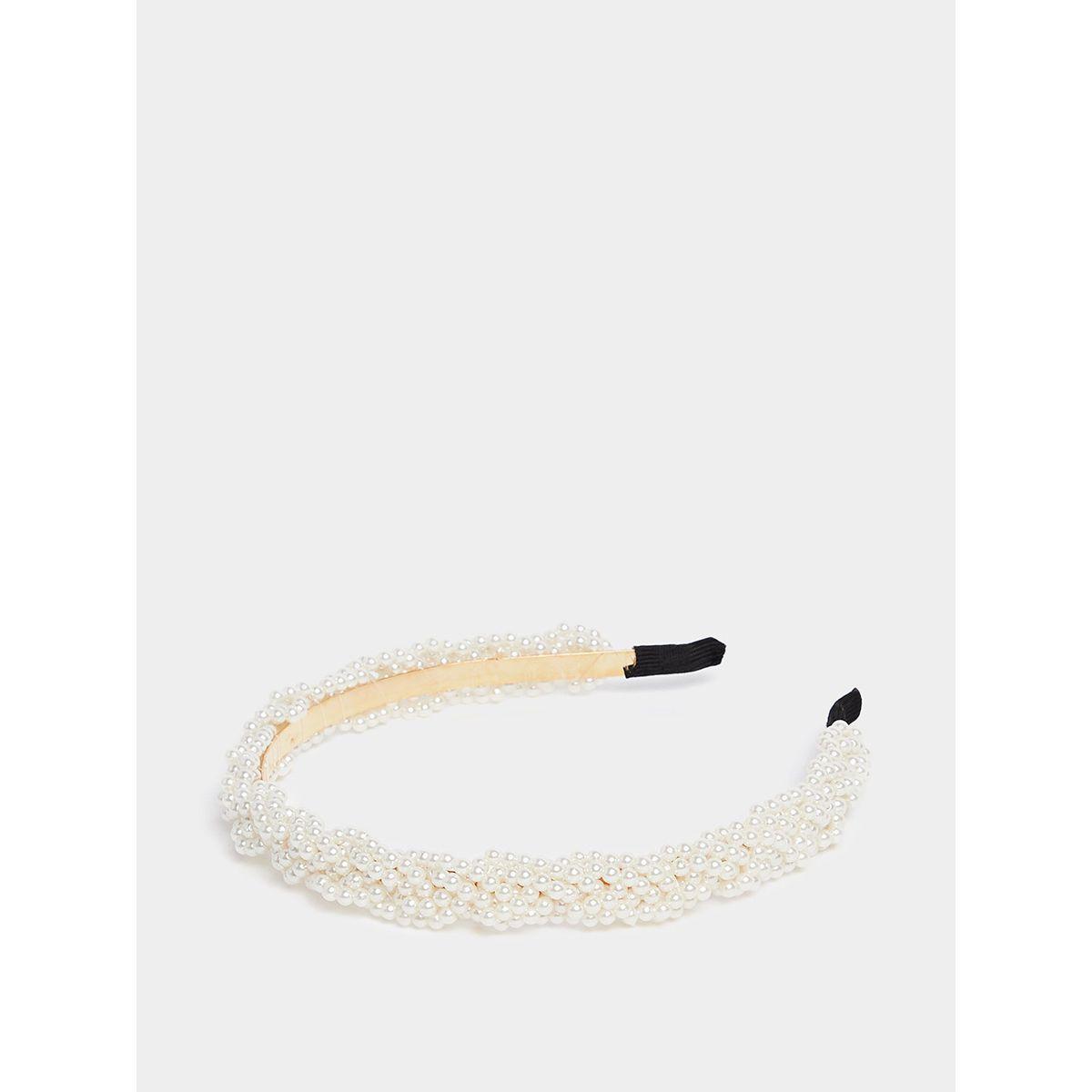 Styli Faux Pearl Headband-women-hairaccessories-bands-image-1