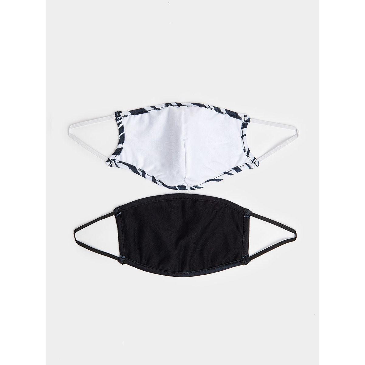 Styli Pack of 3 - Printed Face Mask with Elasticated Straps-women-clothingaccessories-fashionmasks-image-4