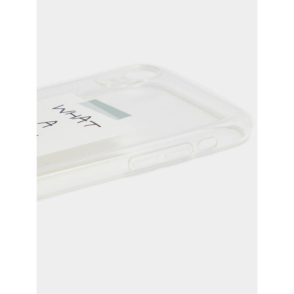 Styli What A Day Slogan Print Soft iPhone Case-electronics-phones-image-3