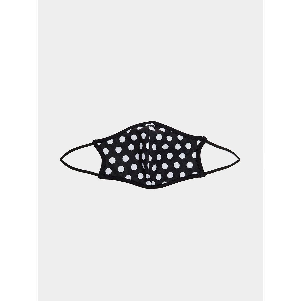 Styli Polka Dot Print Face Mask-women-clothingaccessories-fashionmasks-image-1