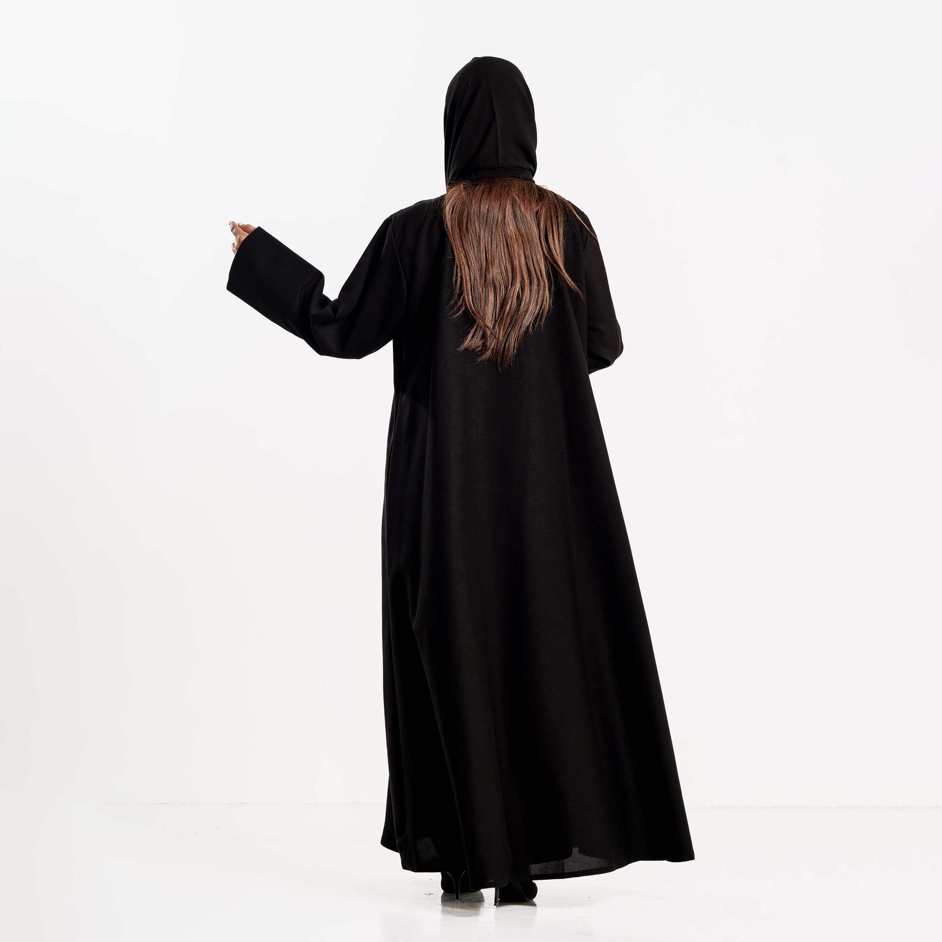 Zahiyh Sequined Women's Abaya with Hijab-women-arabicclothing-abayas-image-5