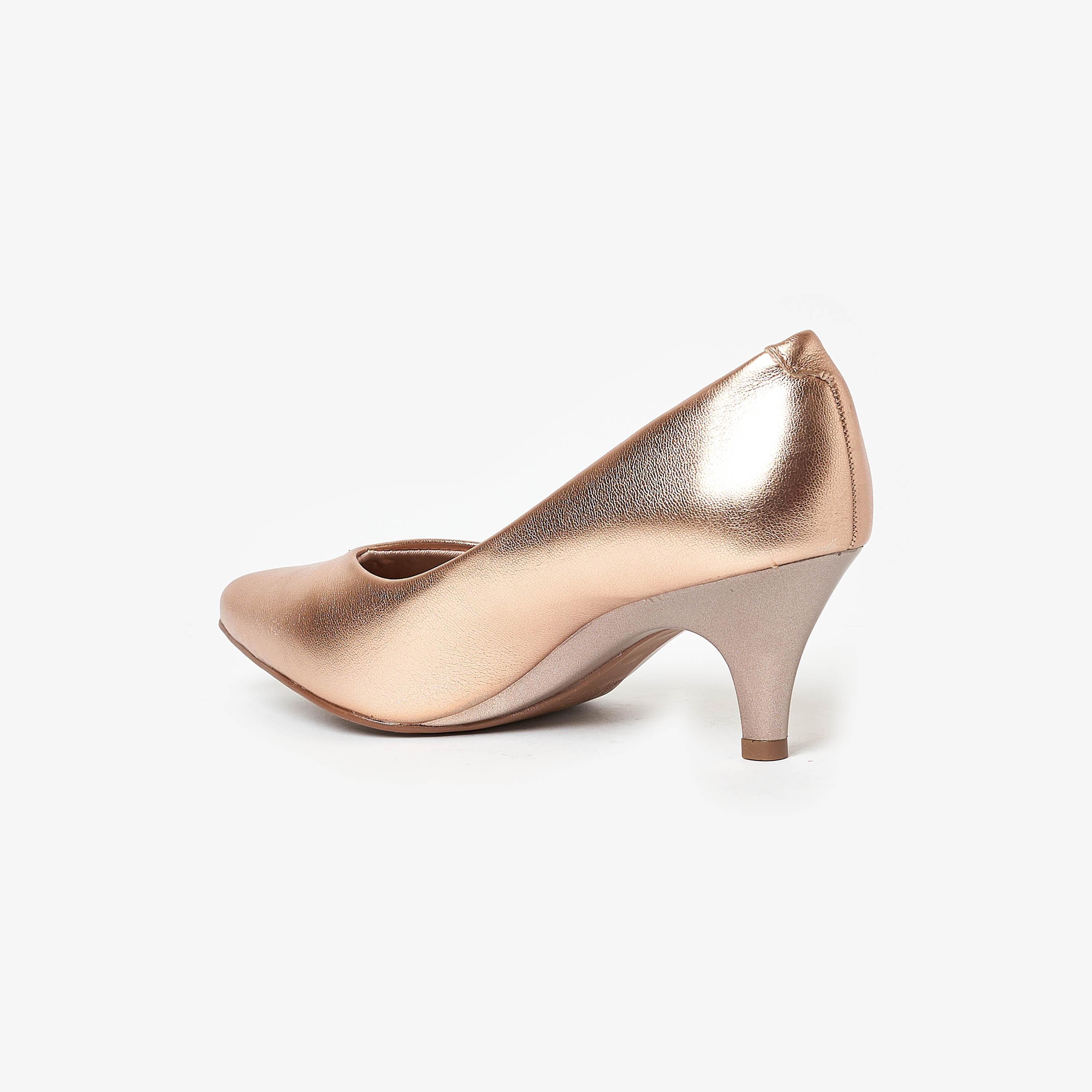 Beira Rio by Geoomnii  Women's Kitten Heel Pointed Toe Pumps | 4076-1101-14710      -women-shoes-heels-image-3